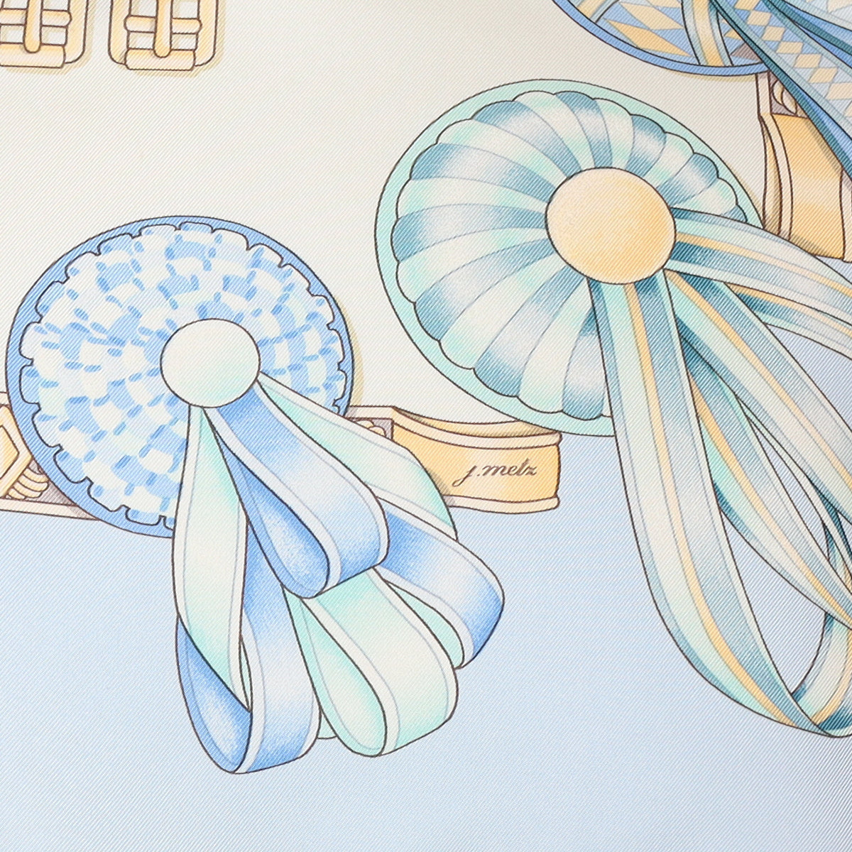 Hermès Les Rubans du Cheval Silk Scarf