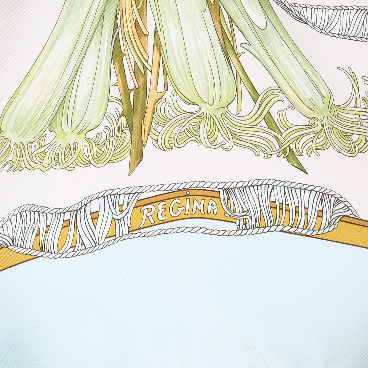 Hermès Regina Silk Scarf