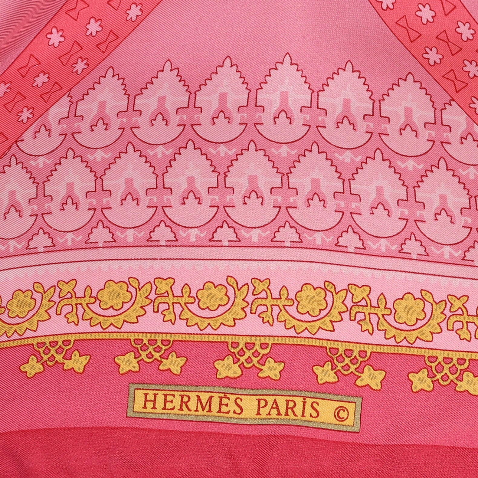 Hermès Brins D’or Silk Scarf