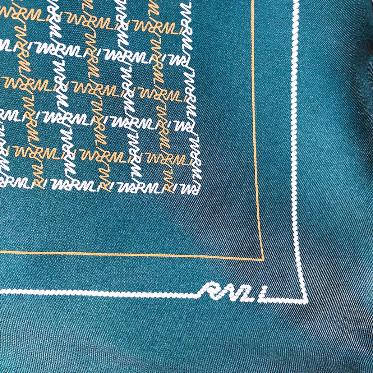 RNLI Logo Vintage Silk Scarf