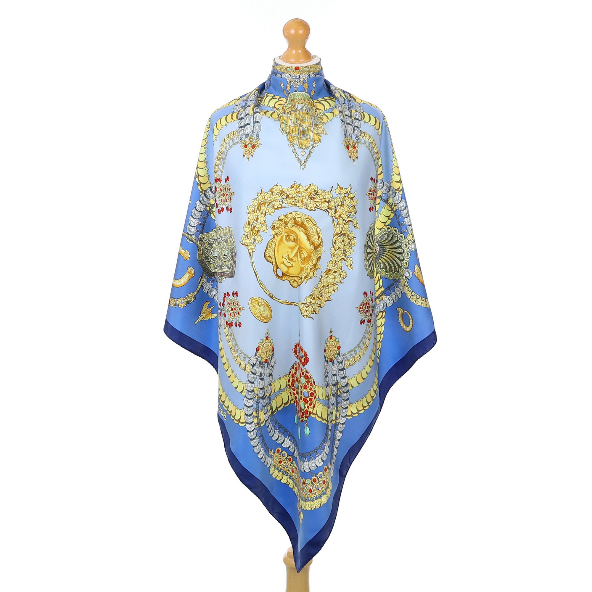 Hermès Kosmima Vintage Silk Scarf Quite Rare