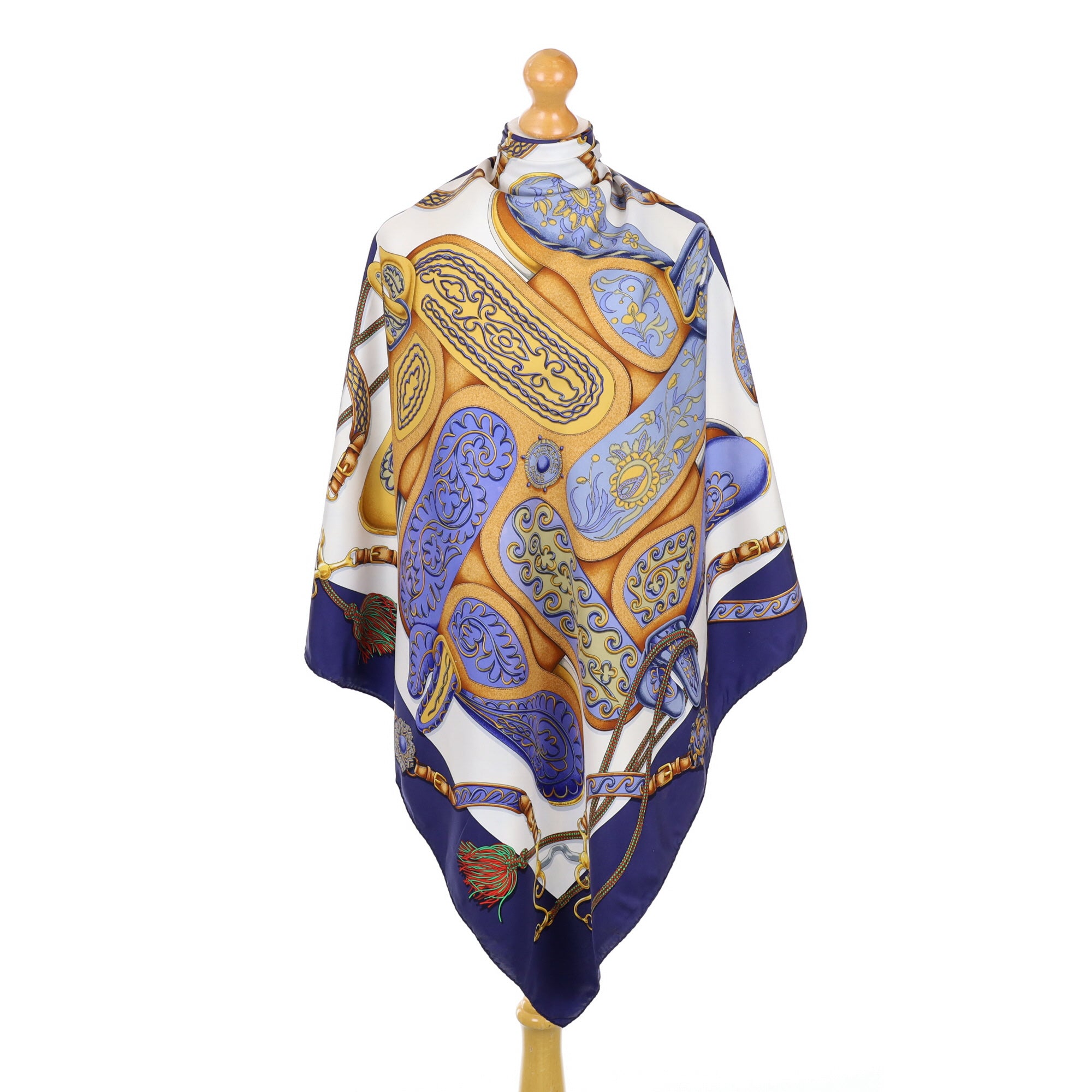 Hermès Festival Designer Silk Scarf