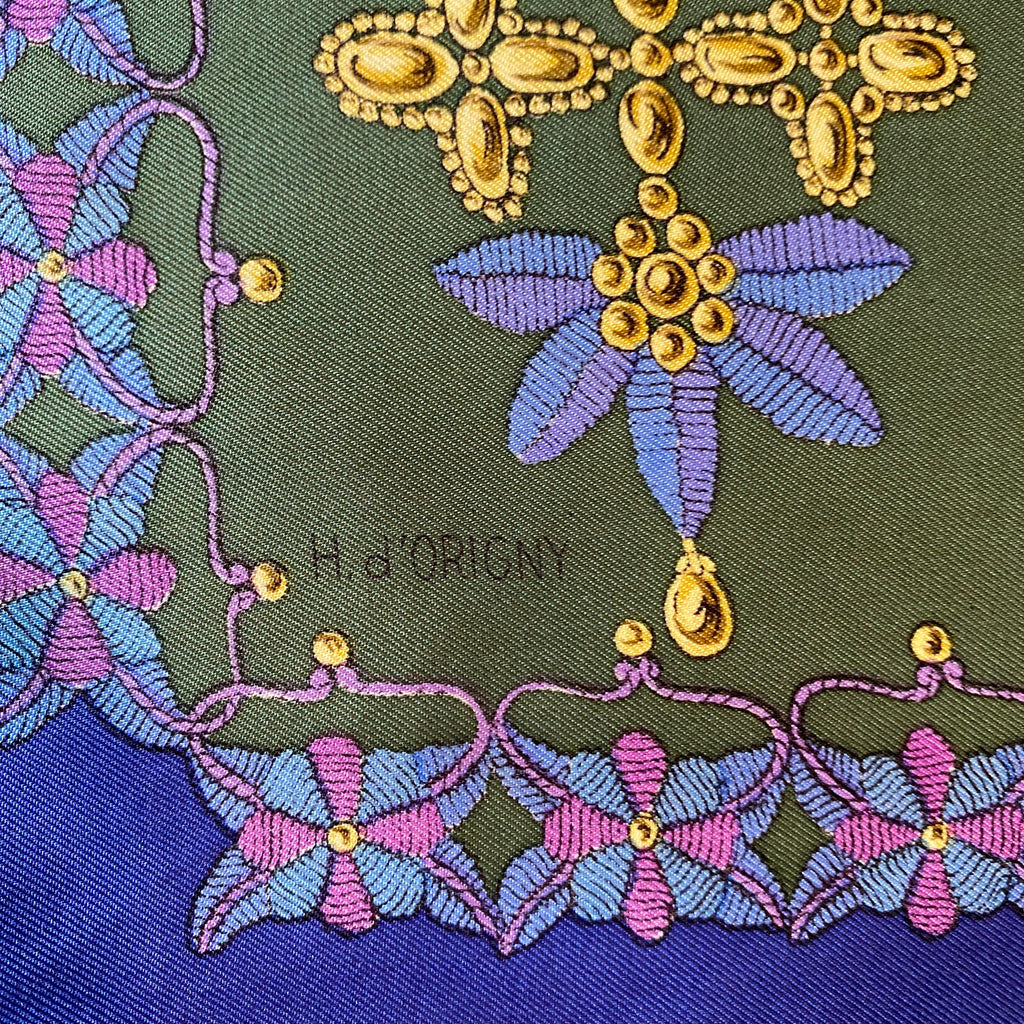 Hermès Schéhérazade Silk Scarf