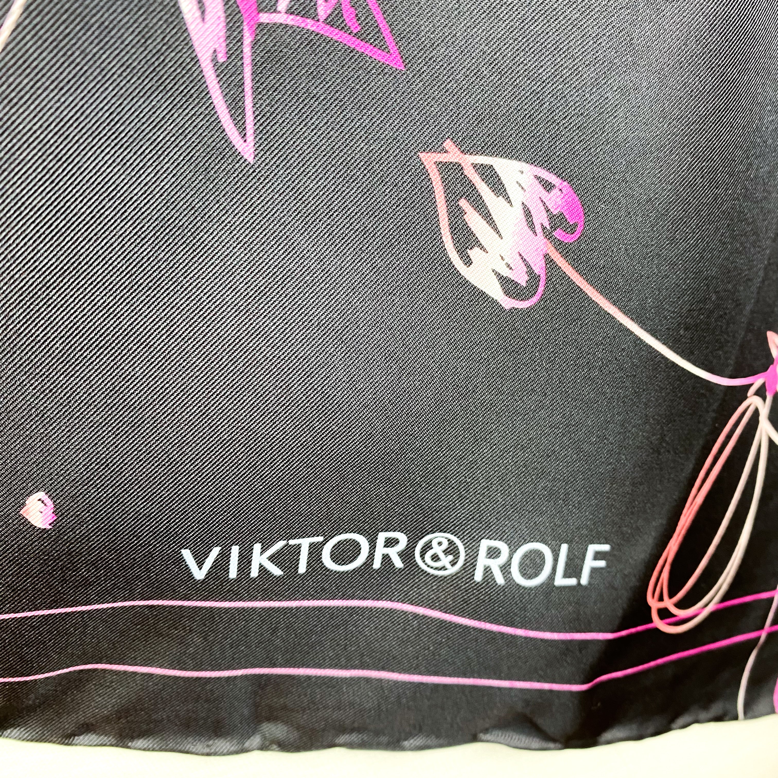Brand New Victor & Rolf Designer Silk Scarf