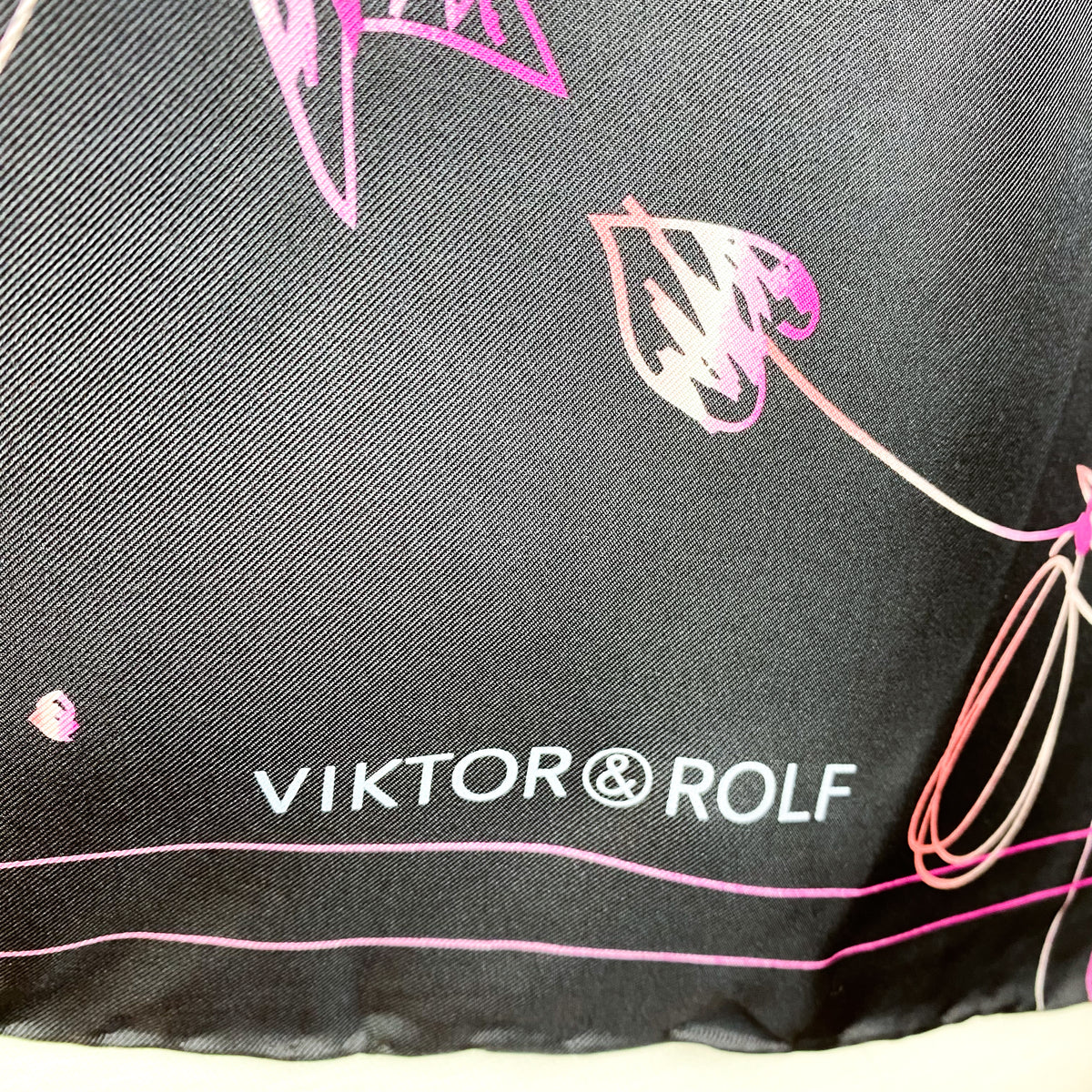 Brand New Victor & Rolf Designer Silk Scarf