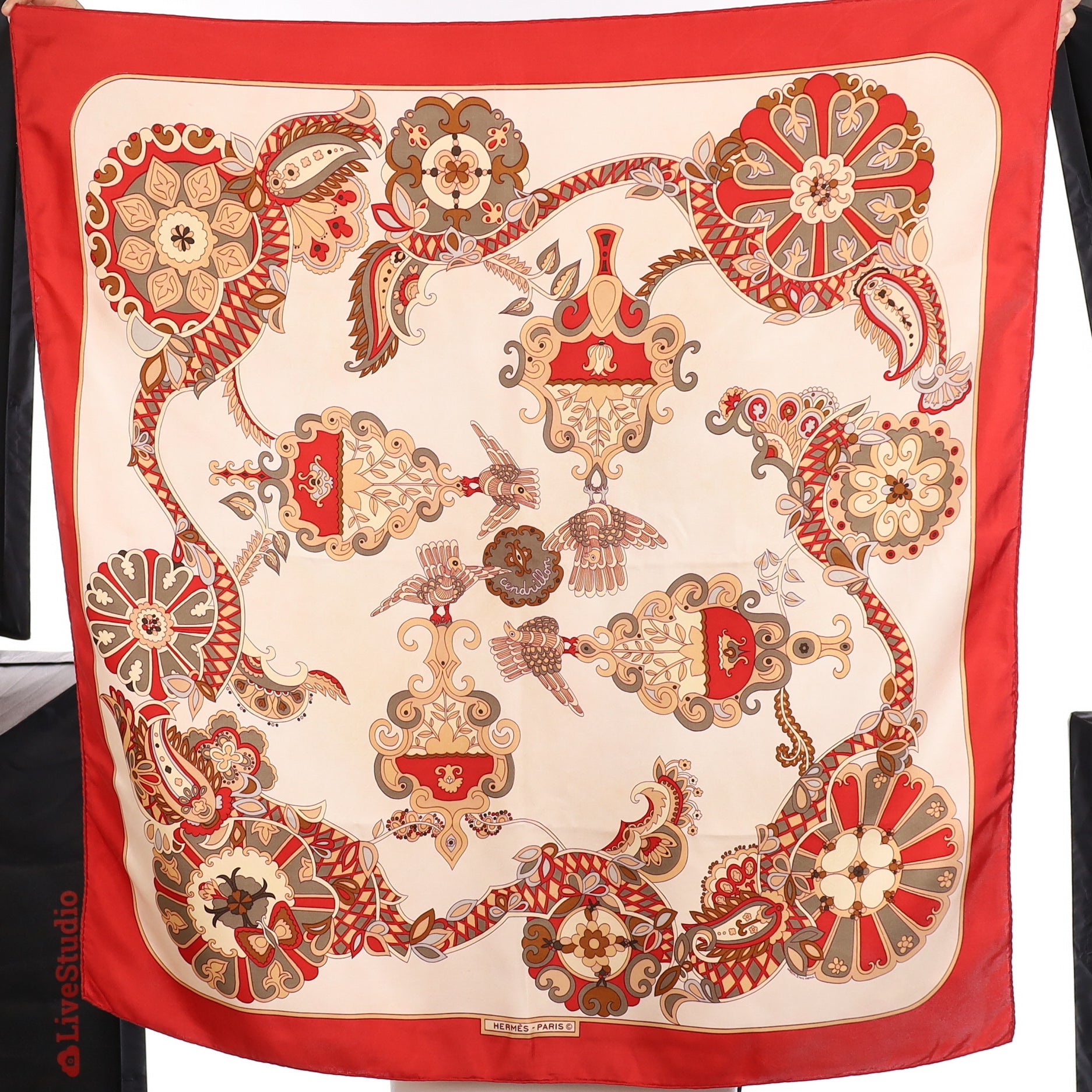 Hermès Cendrillon Silk Scarf