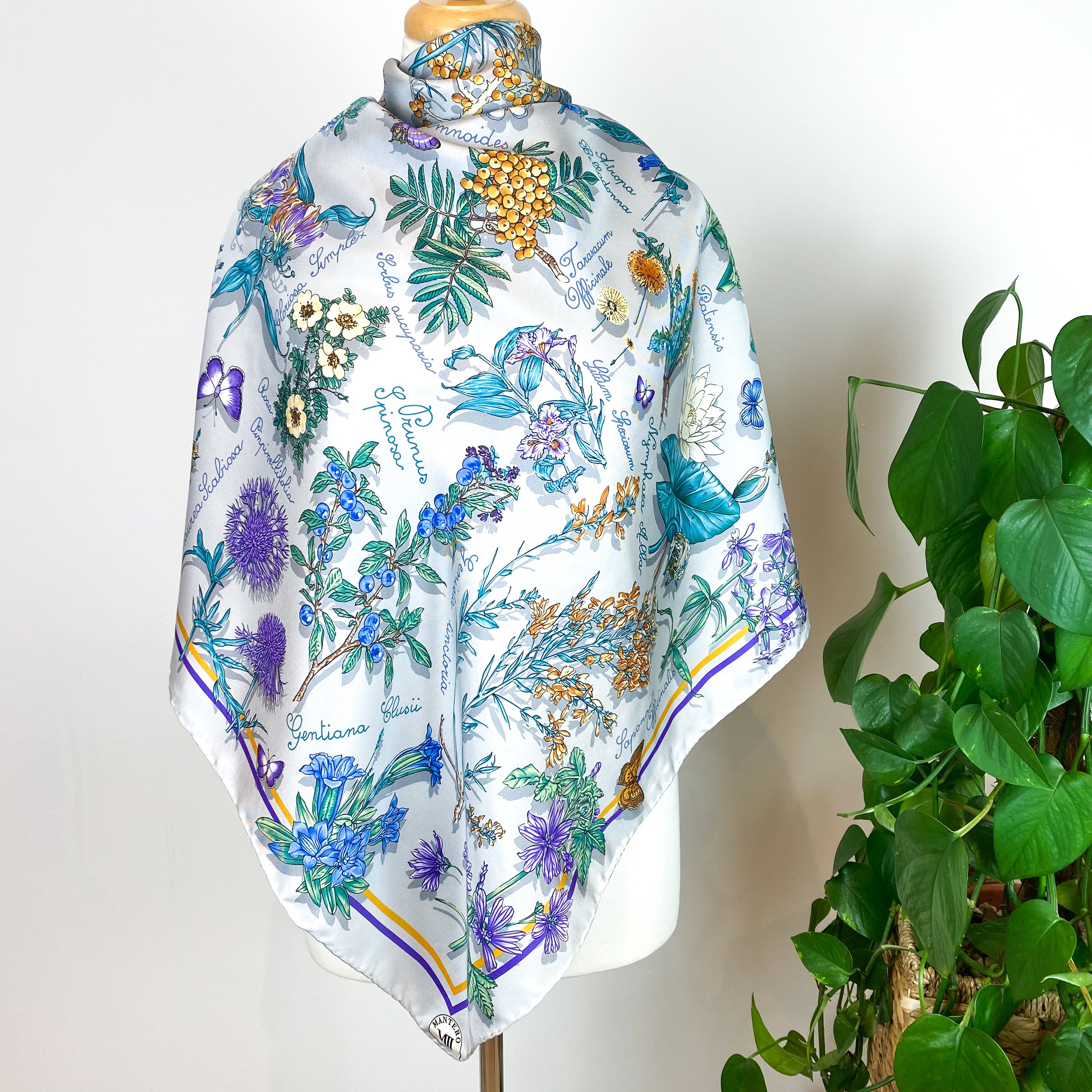 Immaculate Mantero Silk Scarf