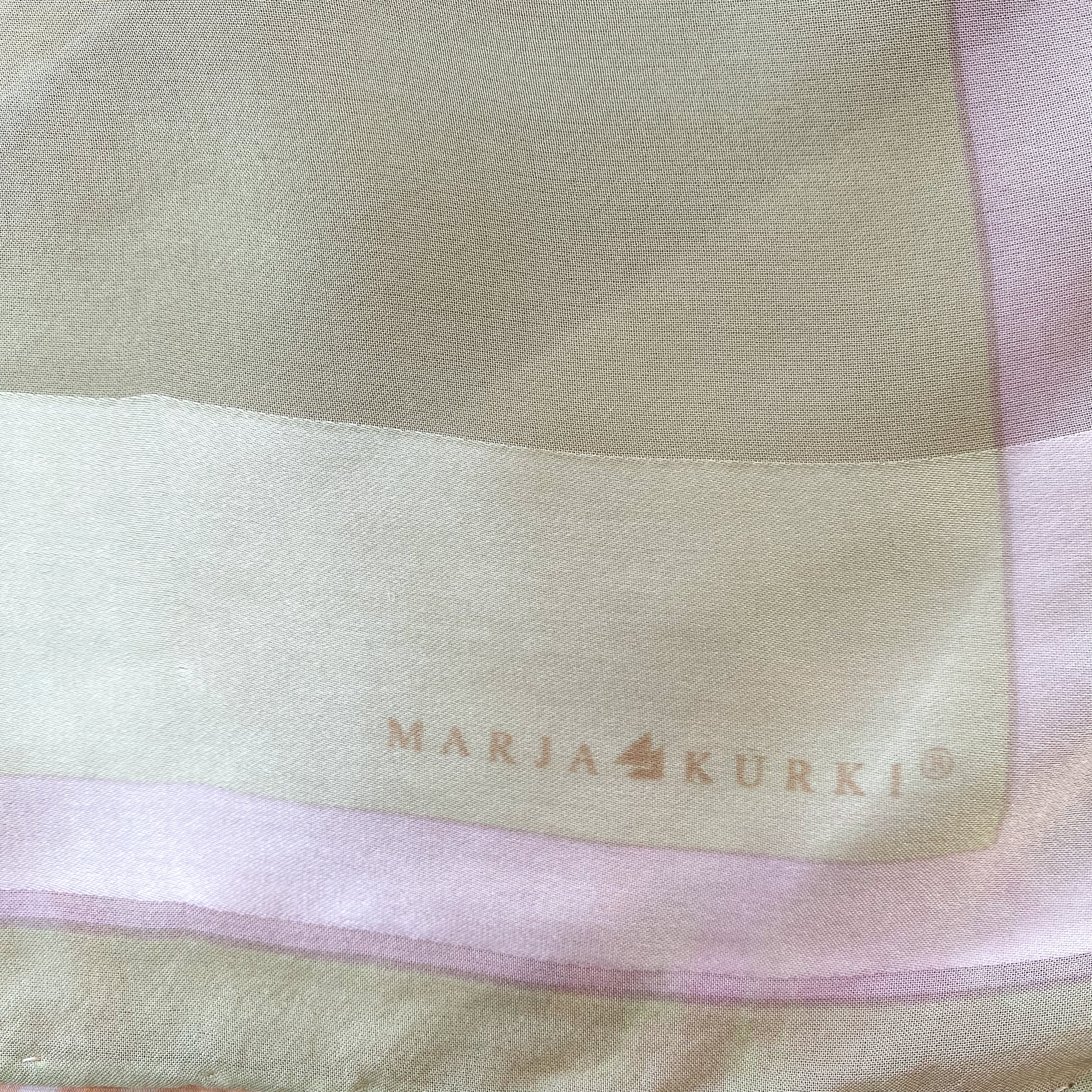 Marja Kurki Muted Pastels Silk Scarf