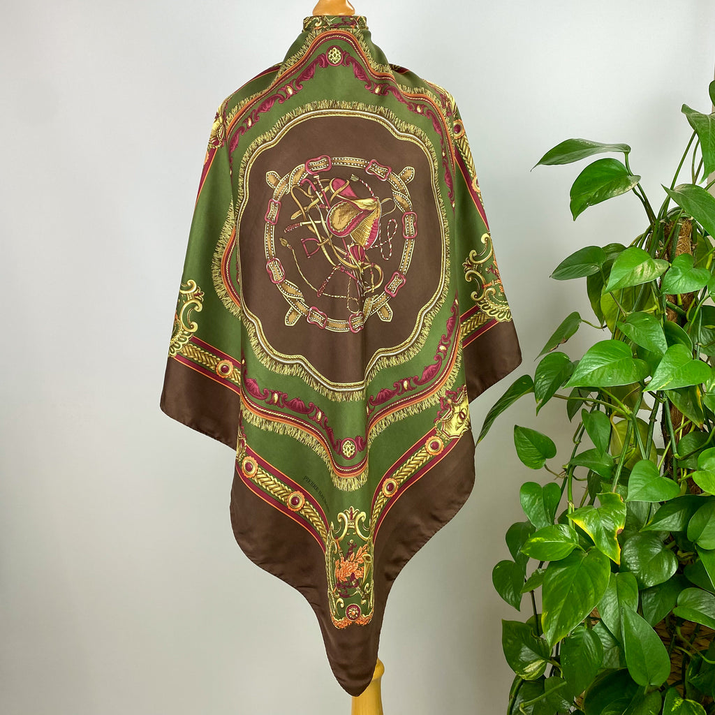 Pierre Balmain Traditional Silk Scarf