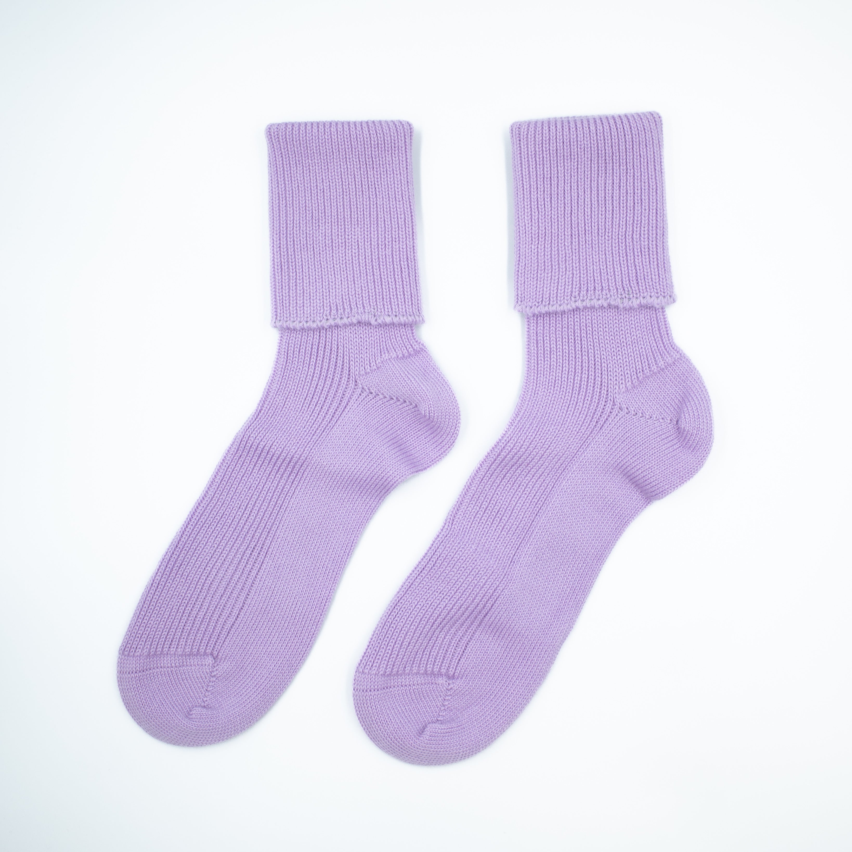 New Scottish Lilac Purple Cashmere Every Day Socks