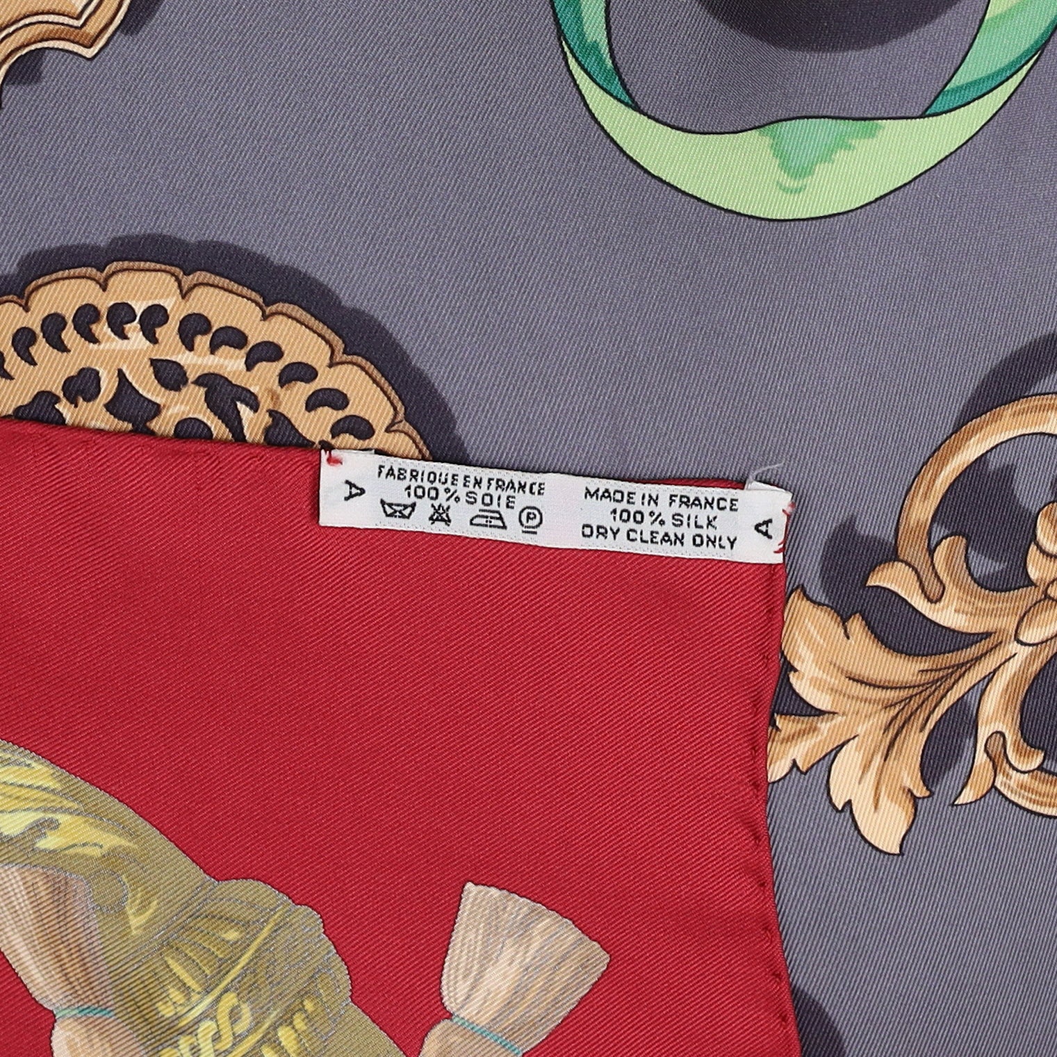 Hermès Ferronnerie Silk Scarf