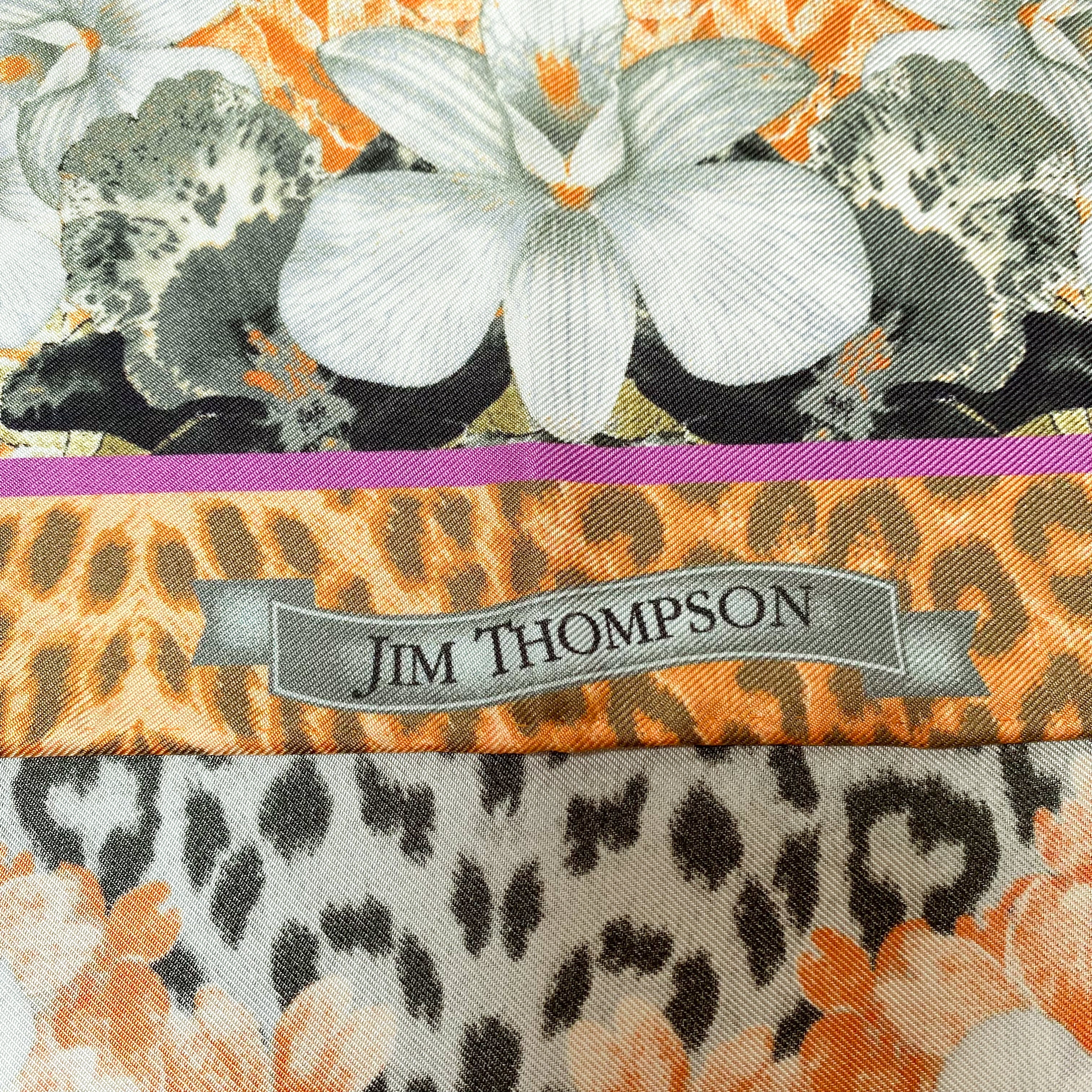 Brand New Jim Thompson Thai Silk Scarf