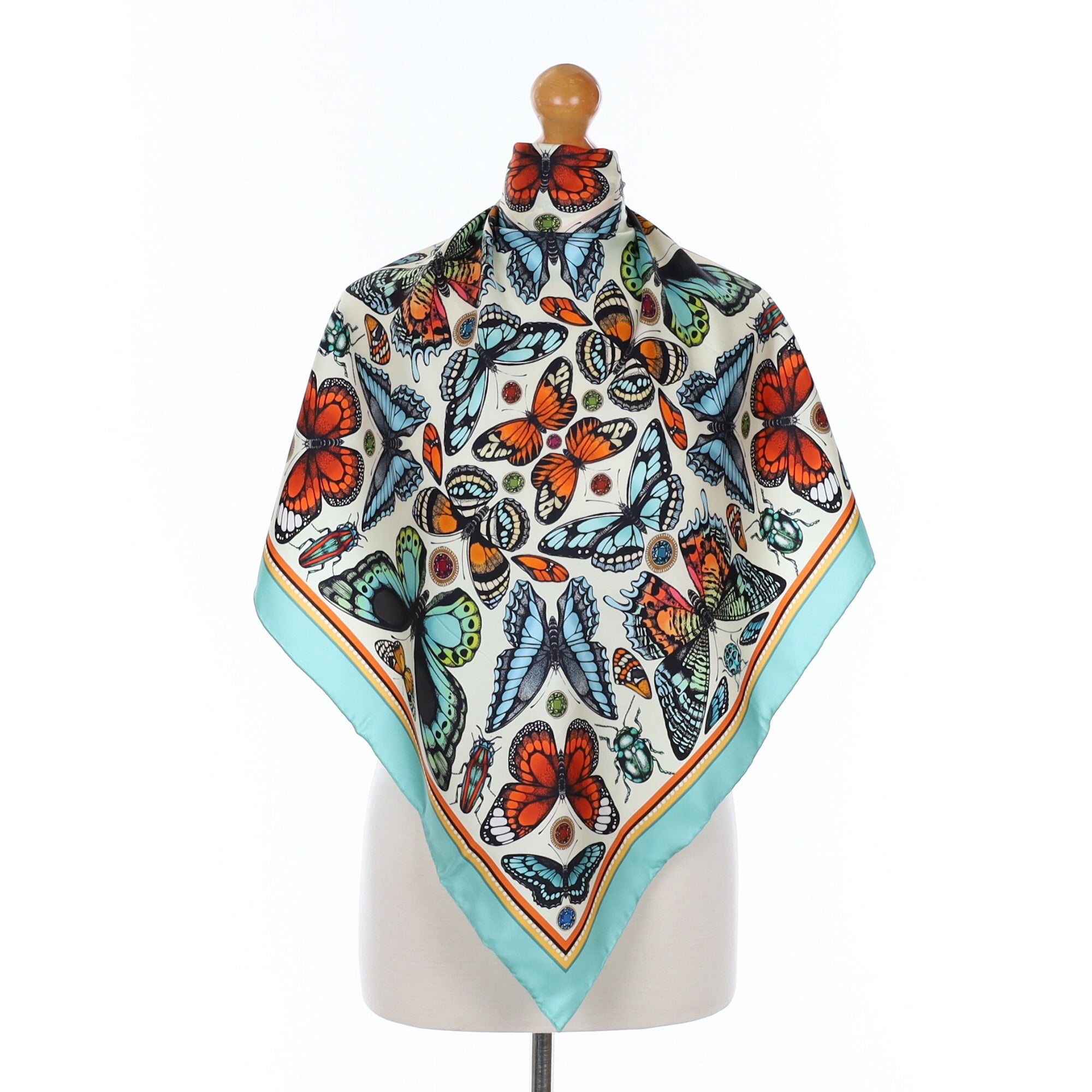 Boxed Emily Carter Silk Scarf