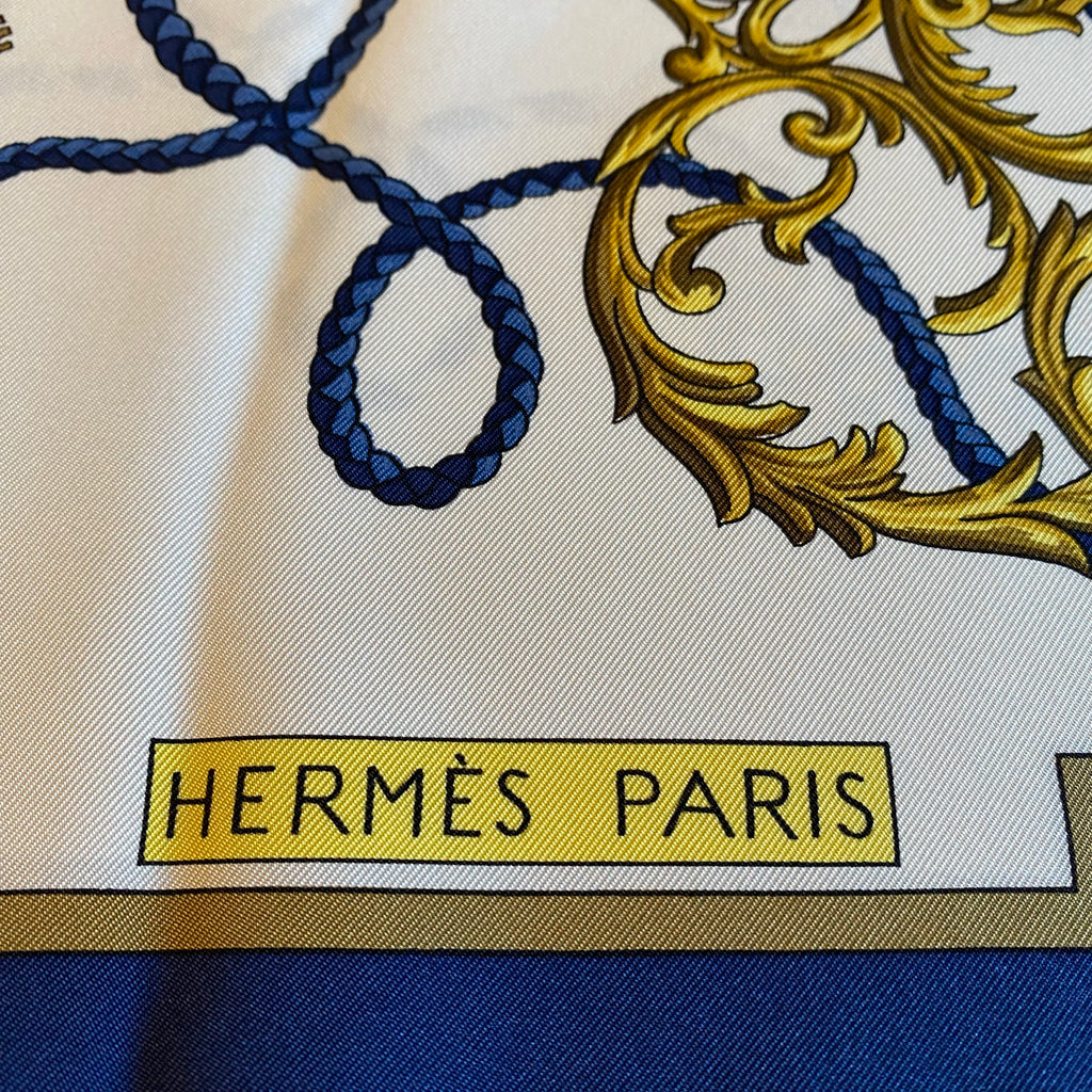 Hermès Les Clefs Silk Scarf