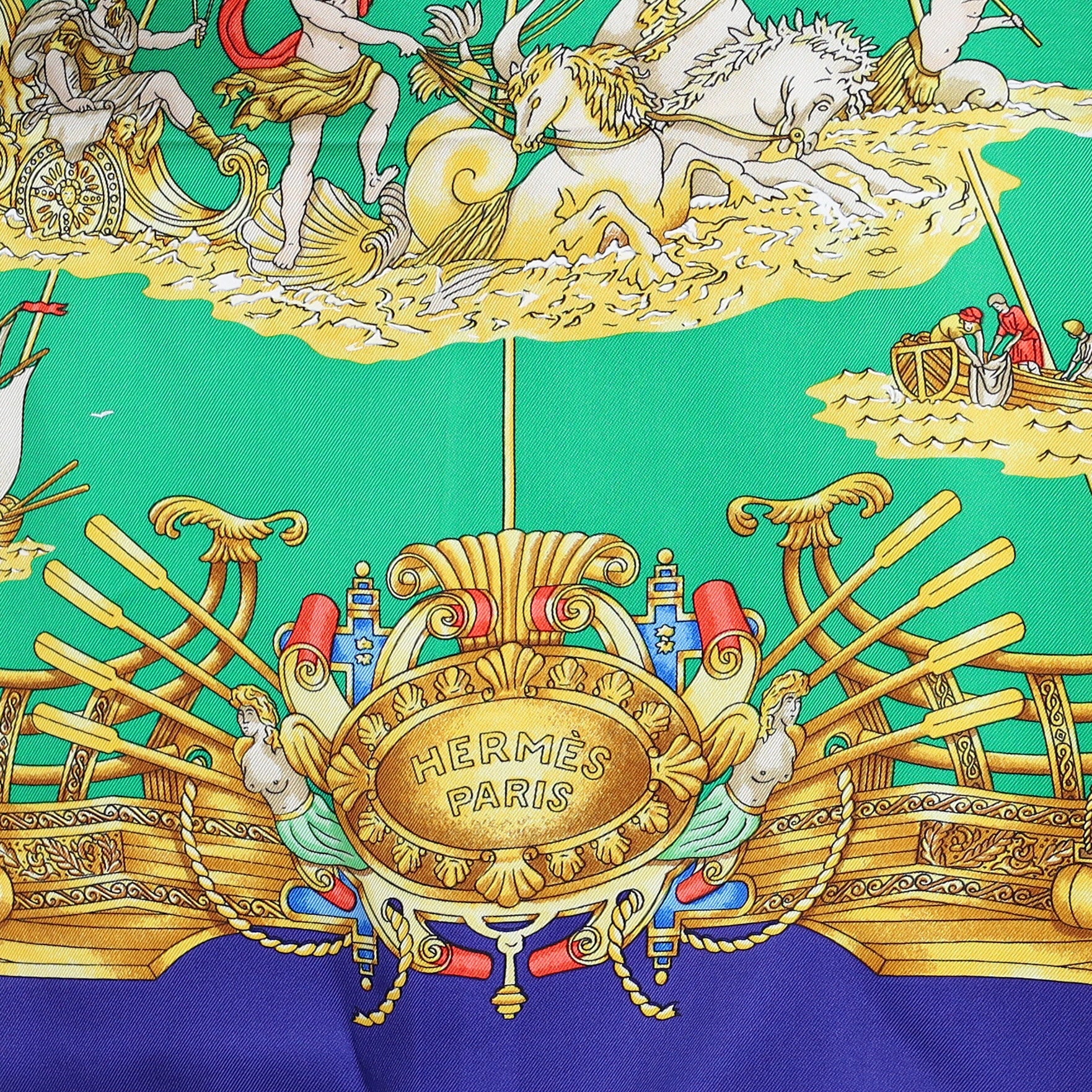 Hermès Voiles de Lumiere Silk Scarf