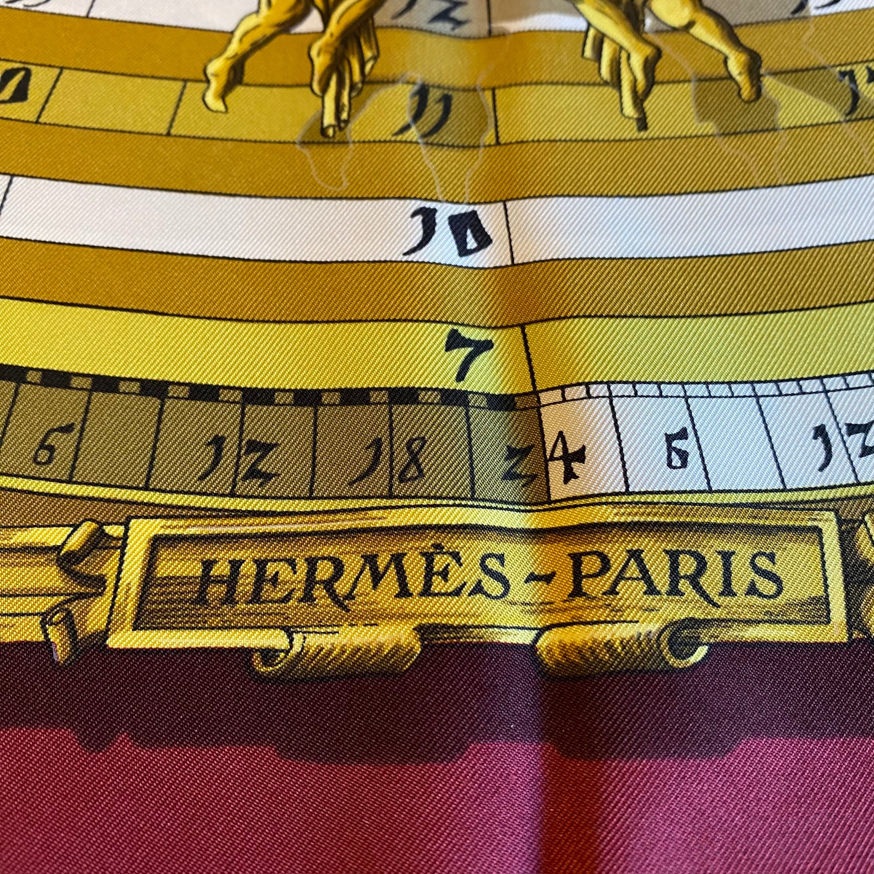 Hermès Dies et Hore Atrologie Silk Scarf