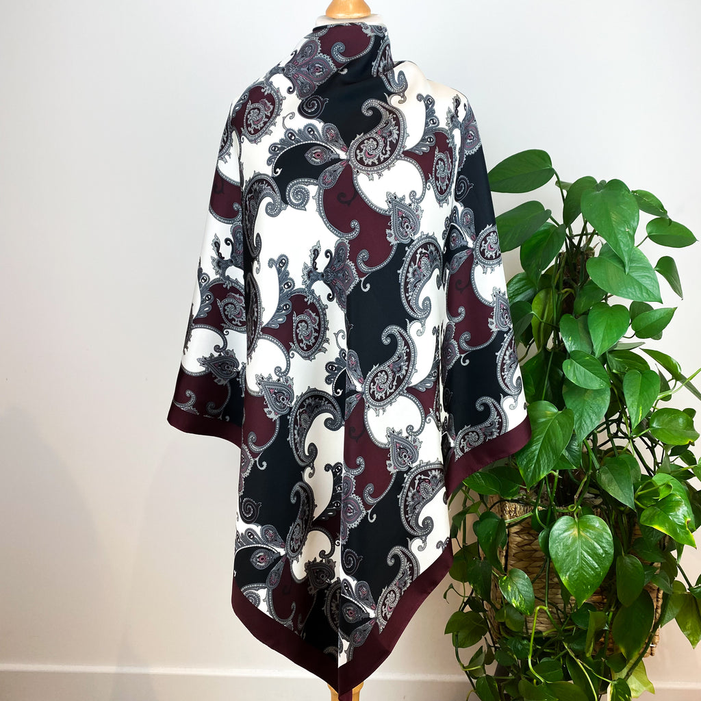 Ann Taylor Paisley Silk Scarf