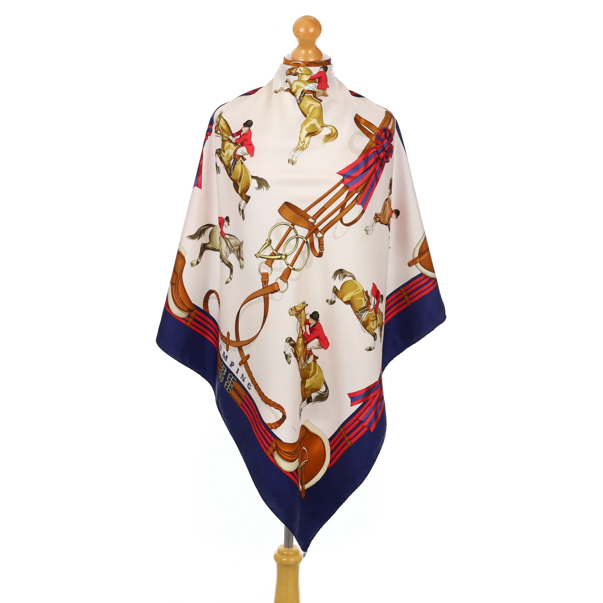 Hermès Jumping Silk Scarf