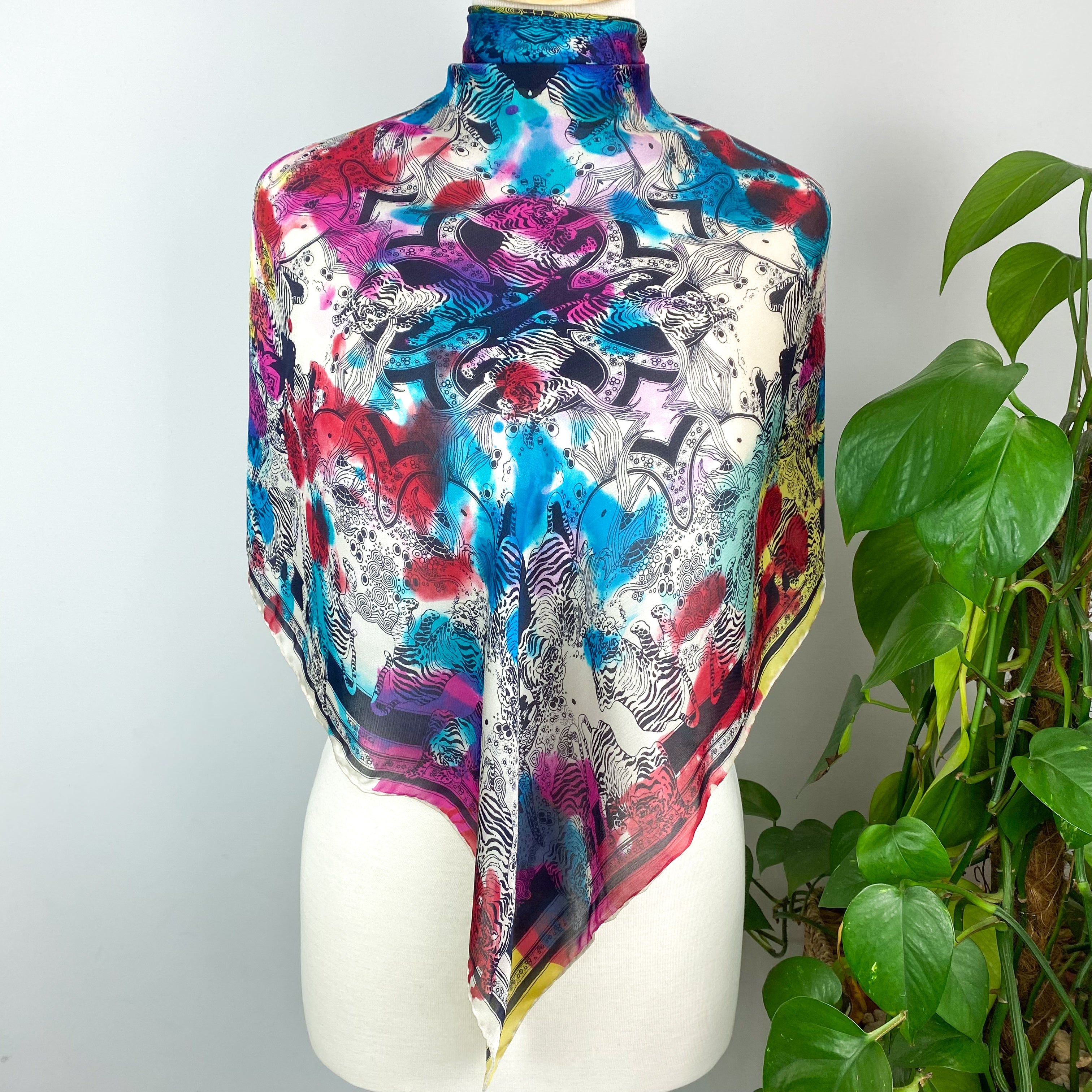 Kenzo Silk Scarf