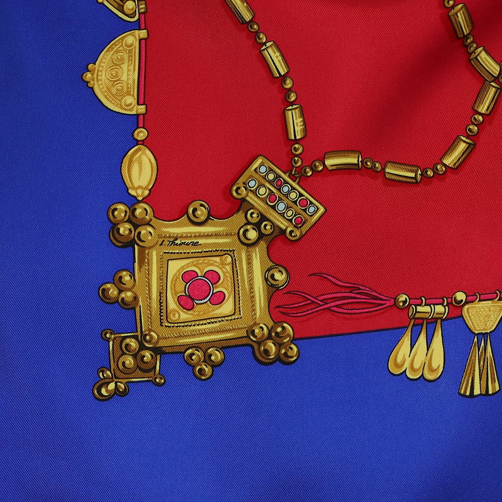 Hermès Parures des Sables Silk Scarf