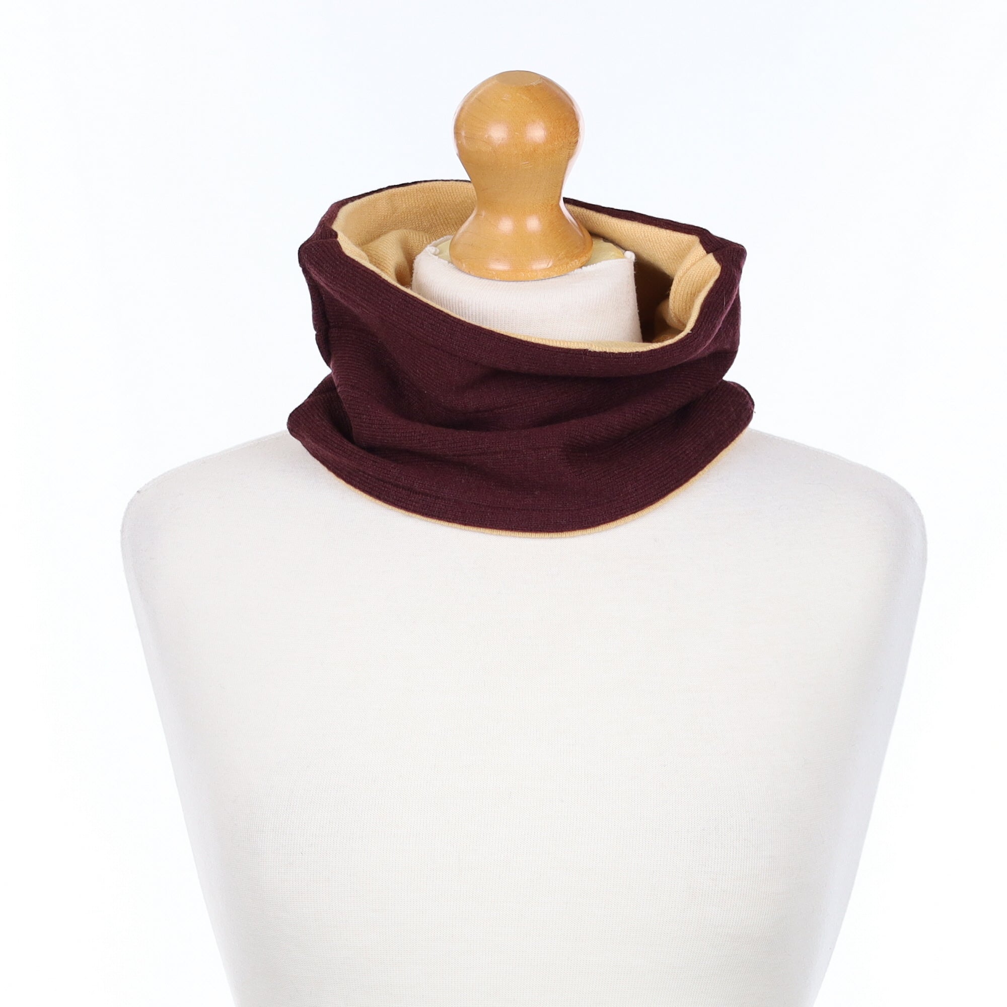 Mulberry and Apricot Neck Warmer