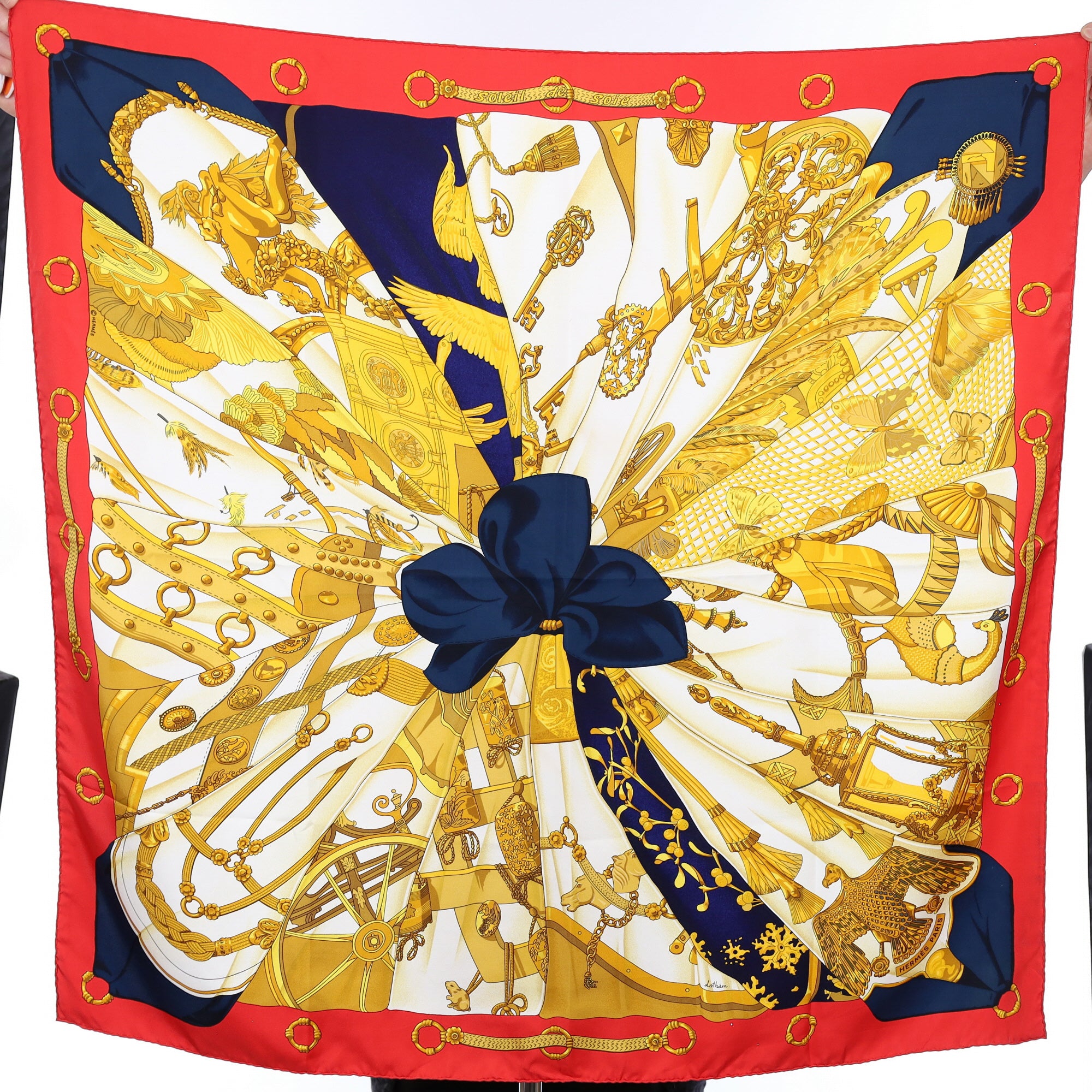 Hermès Soleil de Soie Silk Scarf