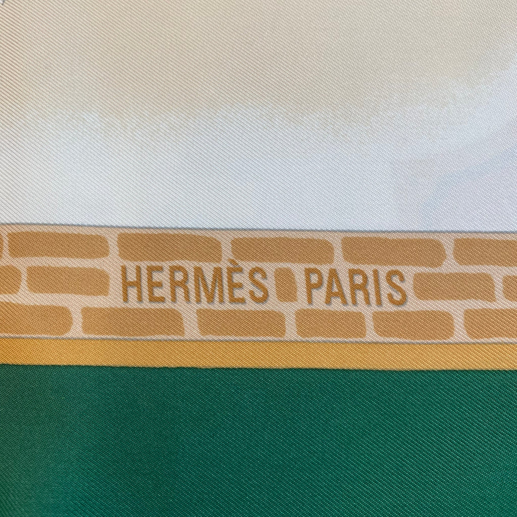 Hermès Les Haras Nationaux Silk Scarf