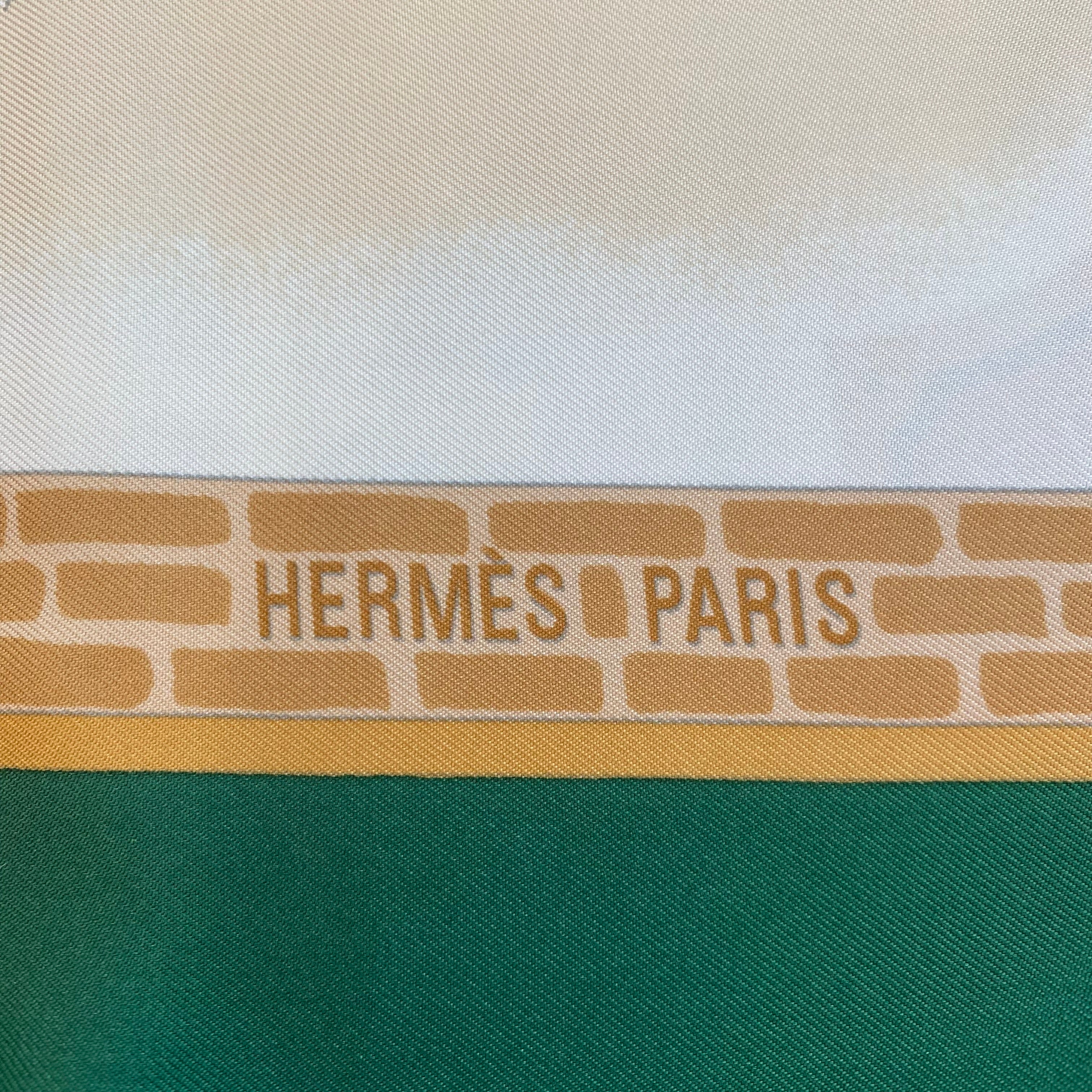 Hermès Les Haras Nationaux Silk Scarf