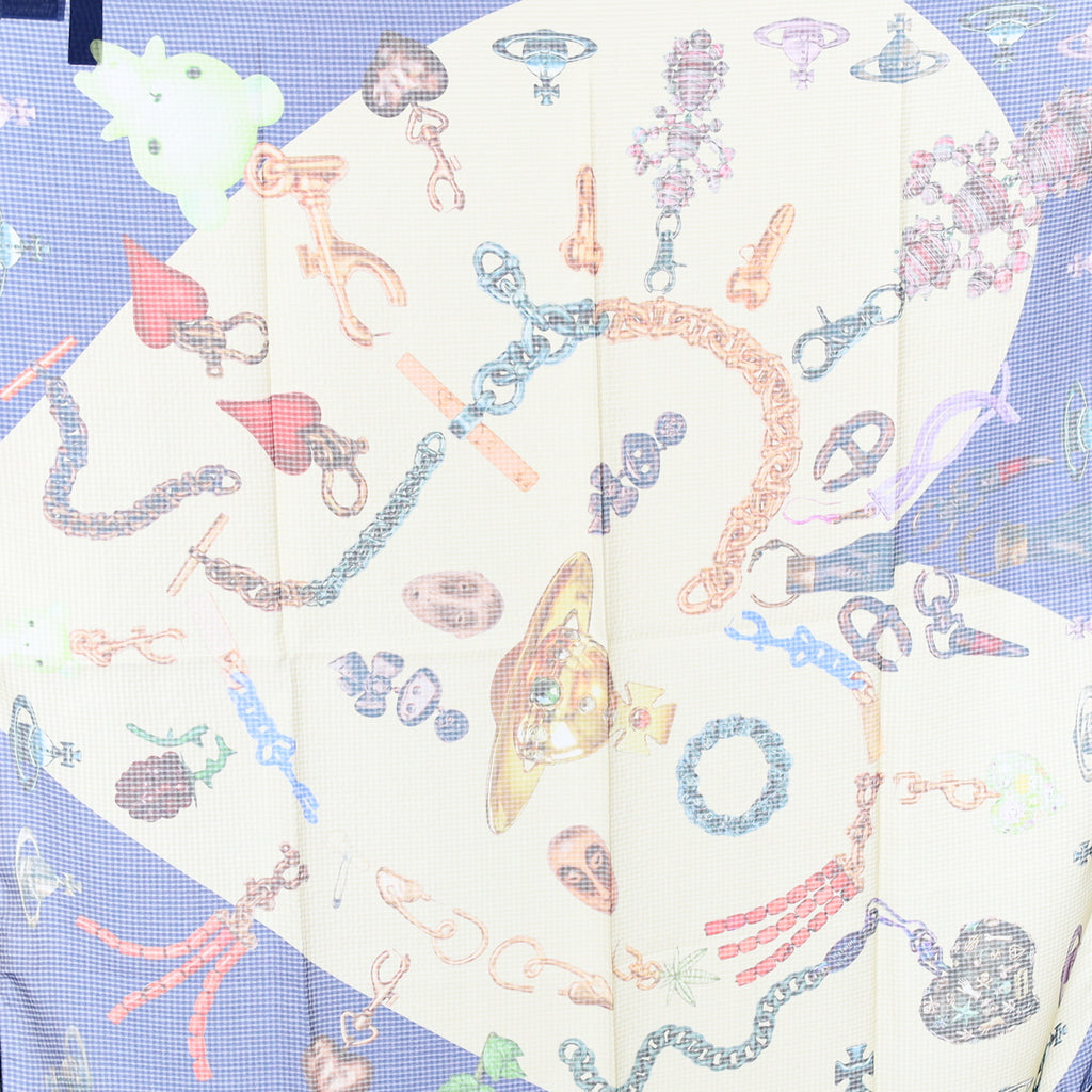 Brand New Boxed Vivienne Westwood Designer Silk Scarf