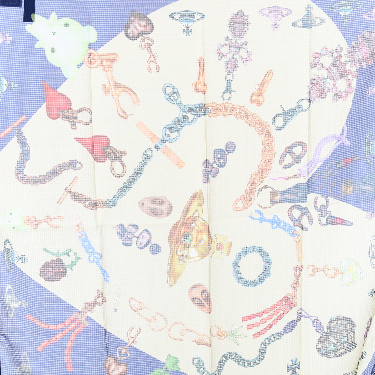 Brand New Boxed Vivienne Westwood Designer Silk Scarf