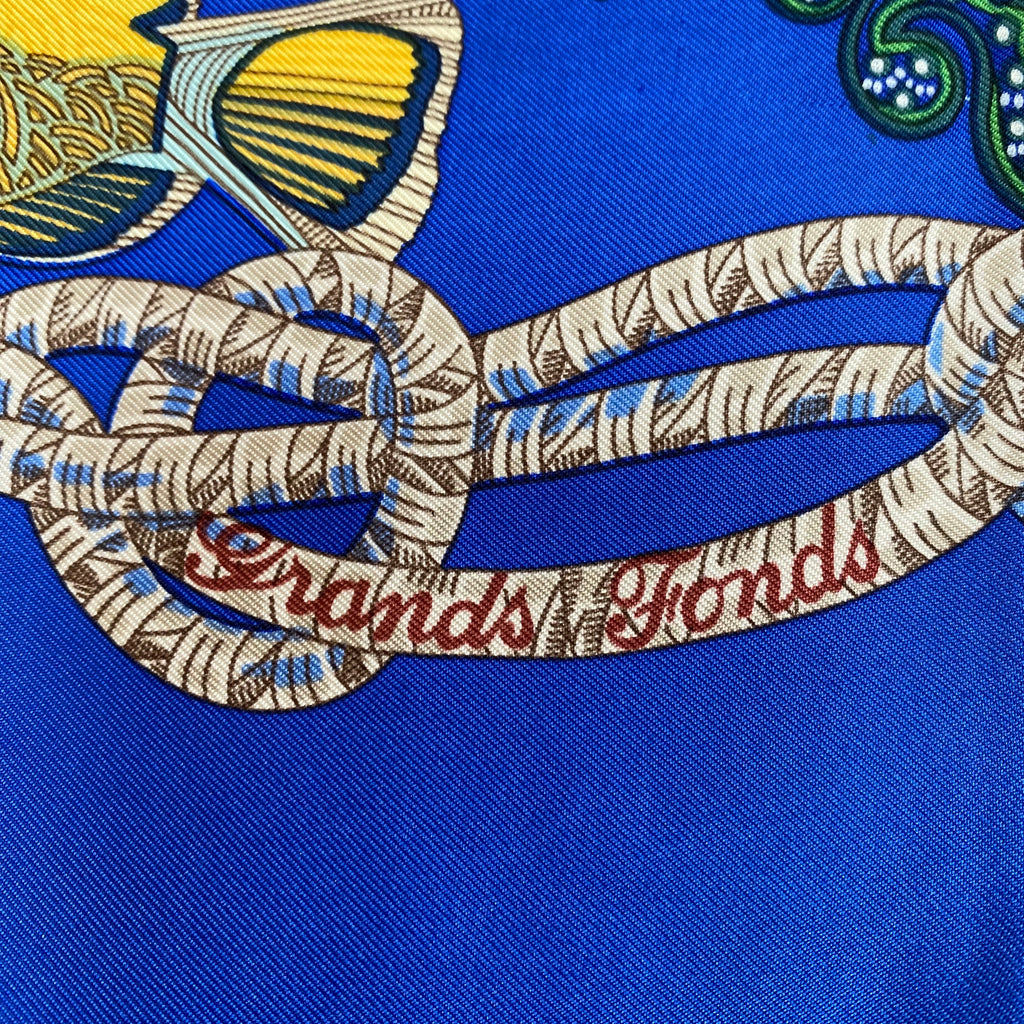 Hermès Grands Fonds Silk Scarf