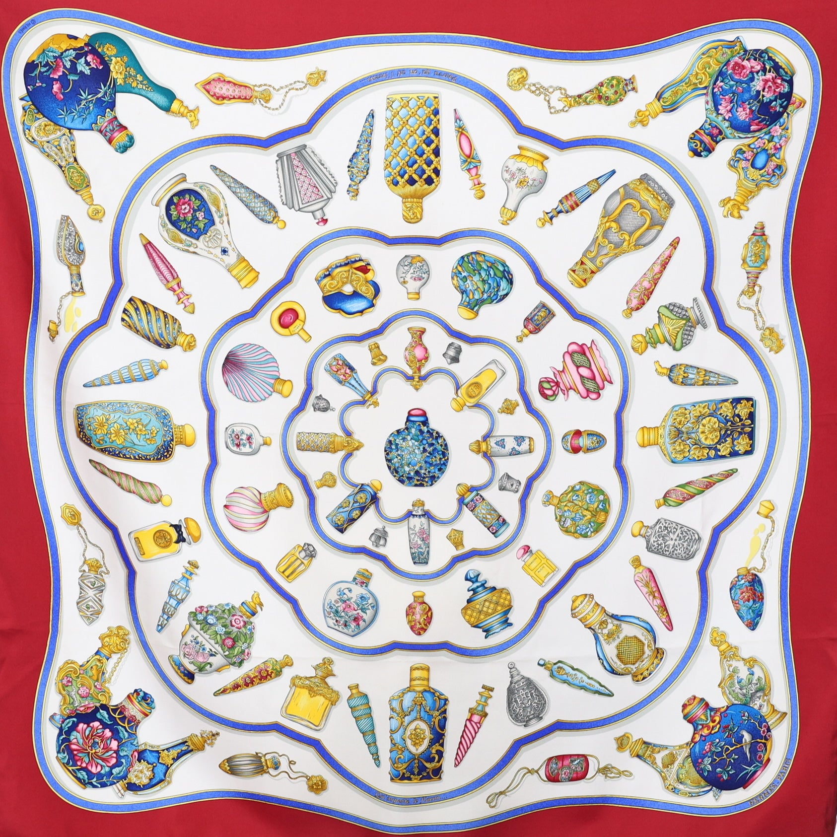 Hermès Qu Importe le Flacon Silk Scarf