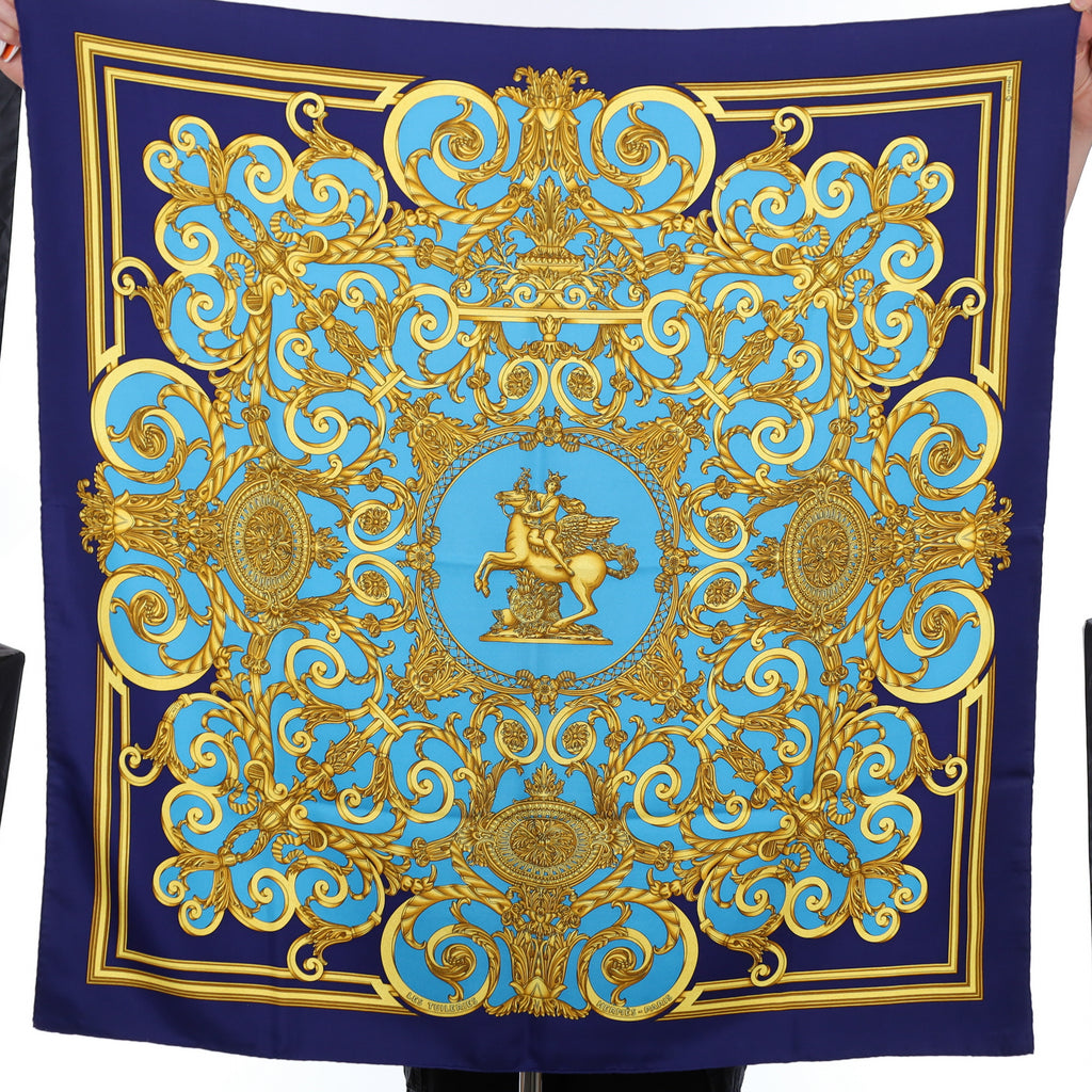 Hermès Les Tuiceries Silk Scarf