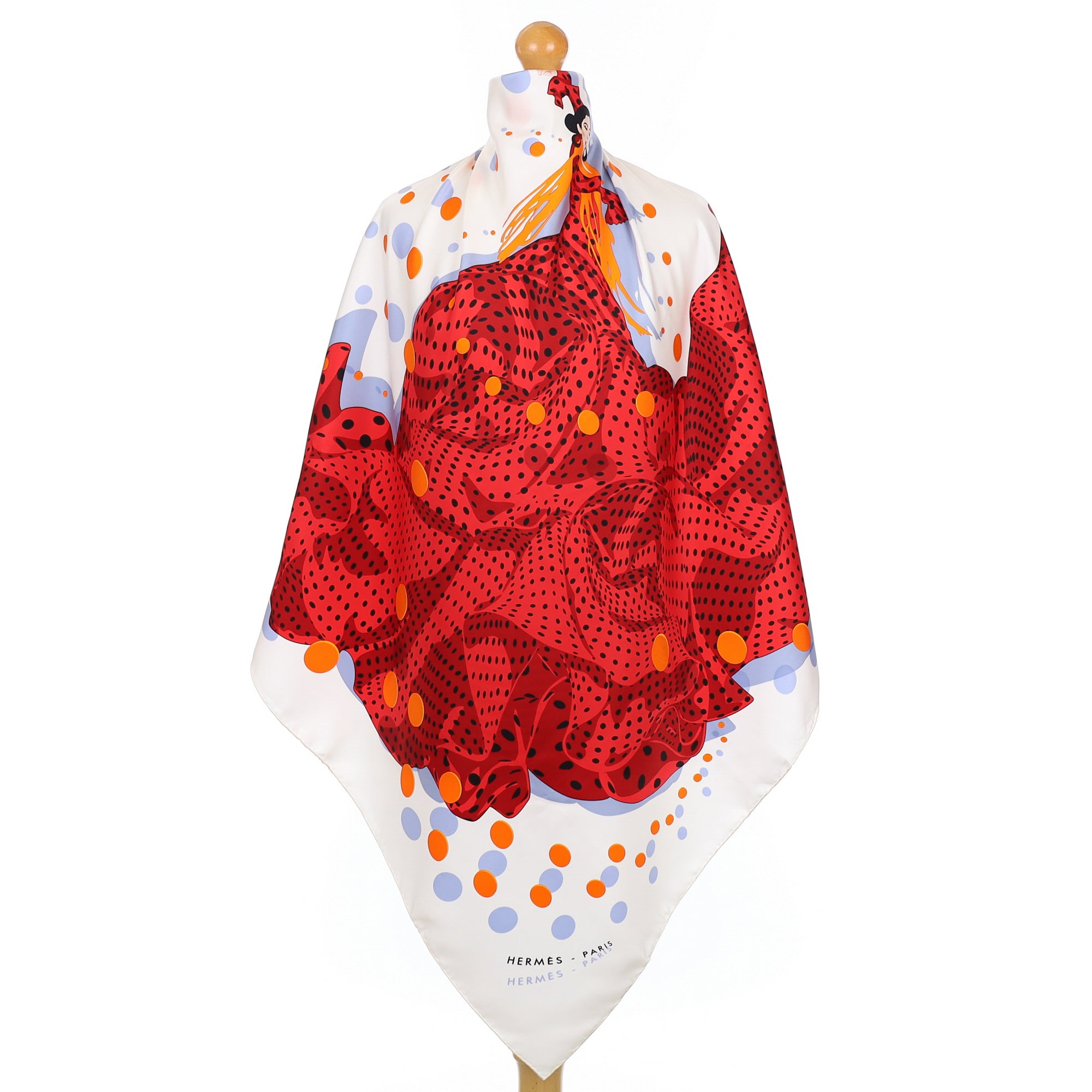 Brand New Boxed Hermès Hola Flamenca ! Silk Scarf Quite Rare