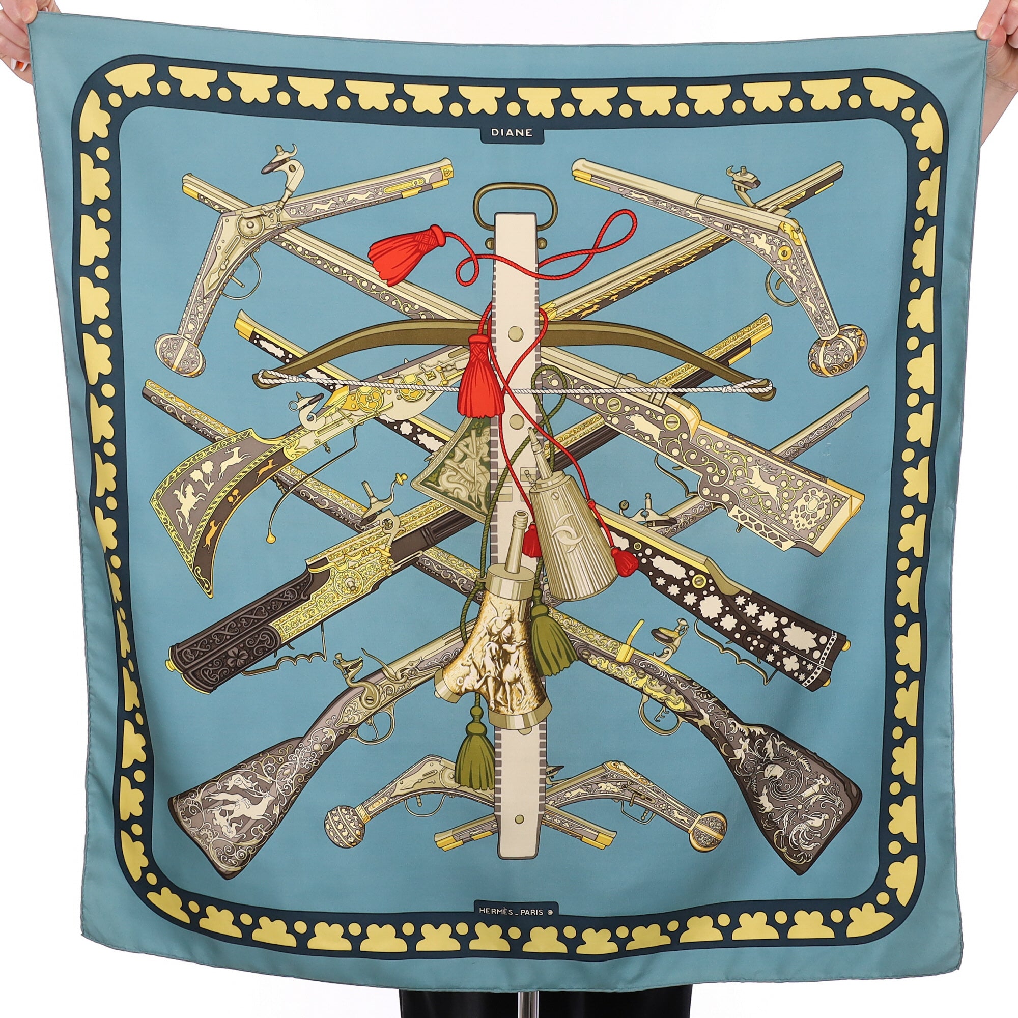 Hermès Diane Silk Scarf