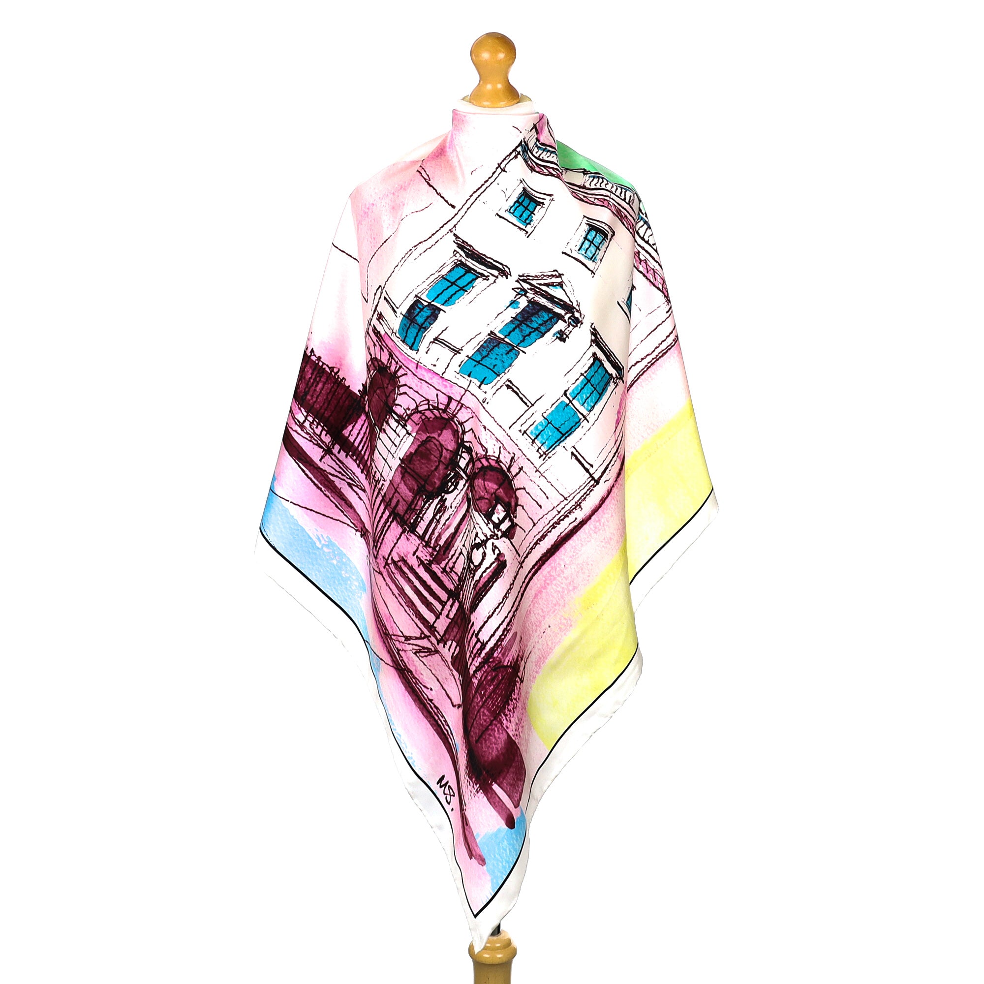 Brand New Marina Rinaldi Silk Scarf