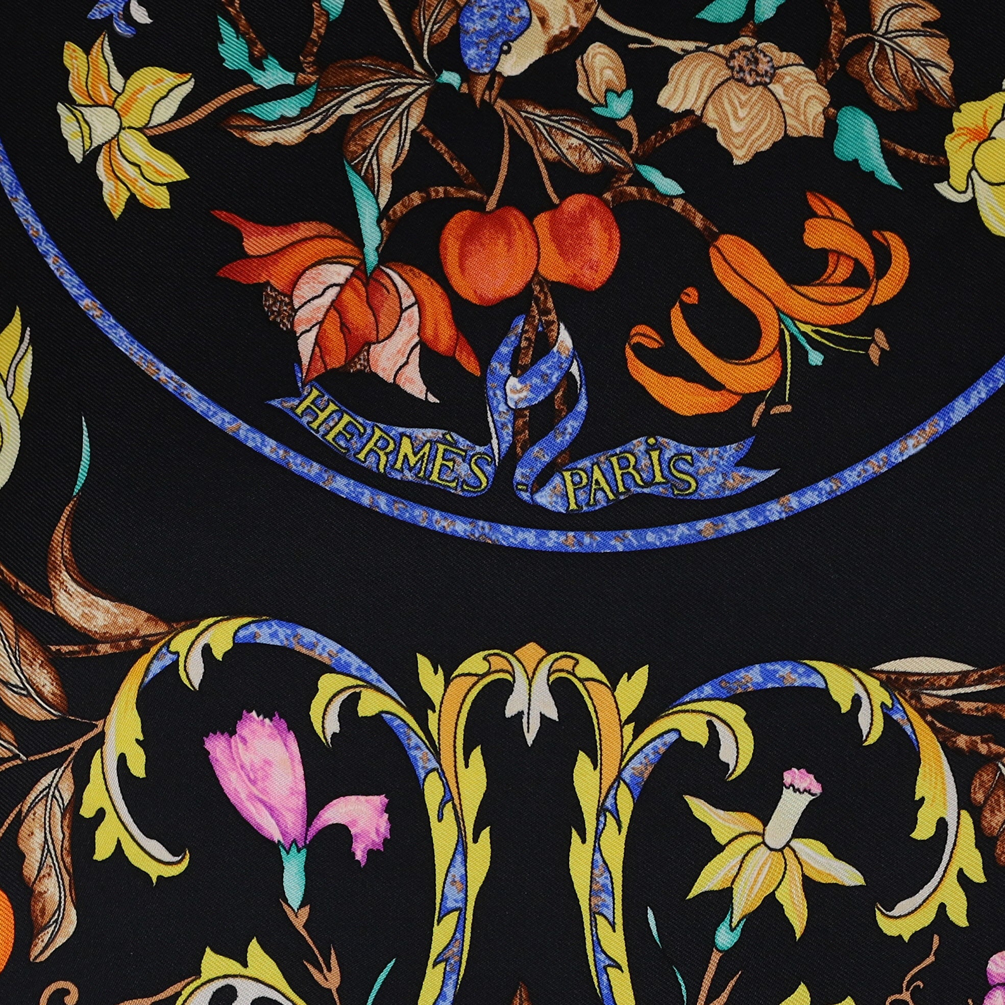 Hermès Pierres D’orient Et D’occident Silk Scarf