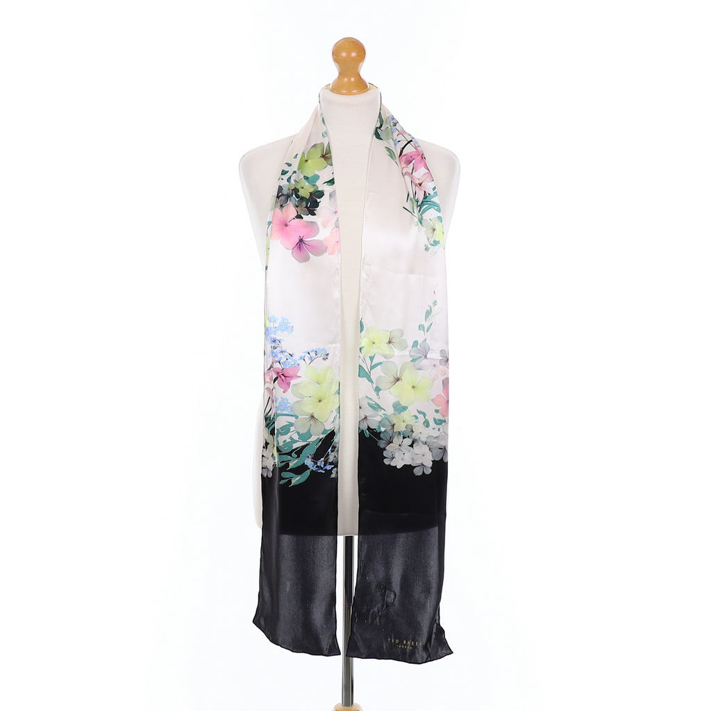 Brand New Boxed Ted Baker Floral Silk Scarf