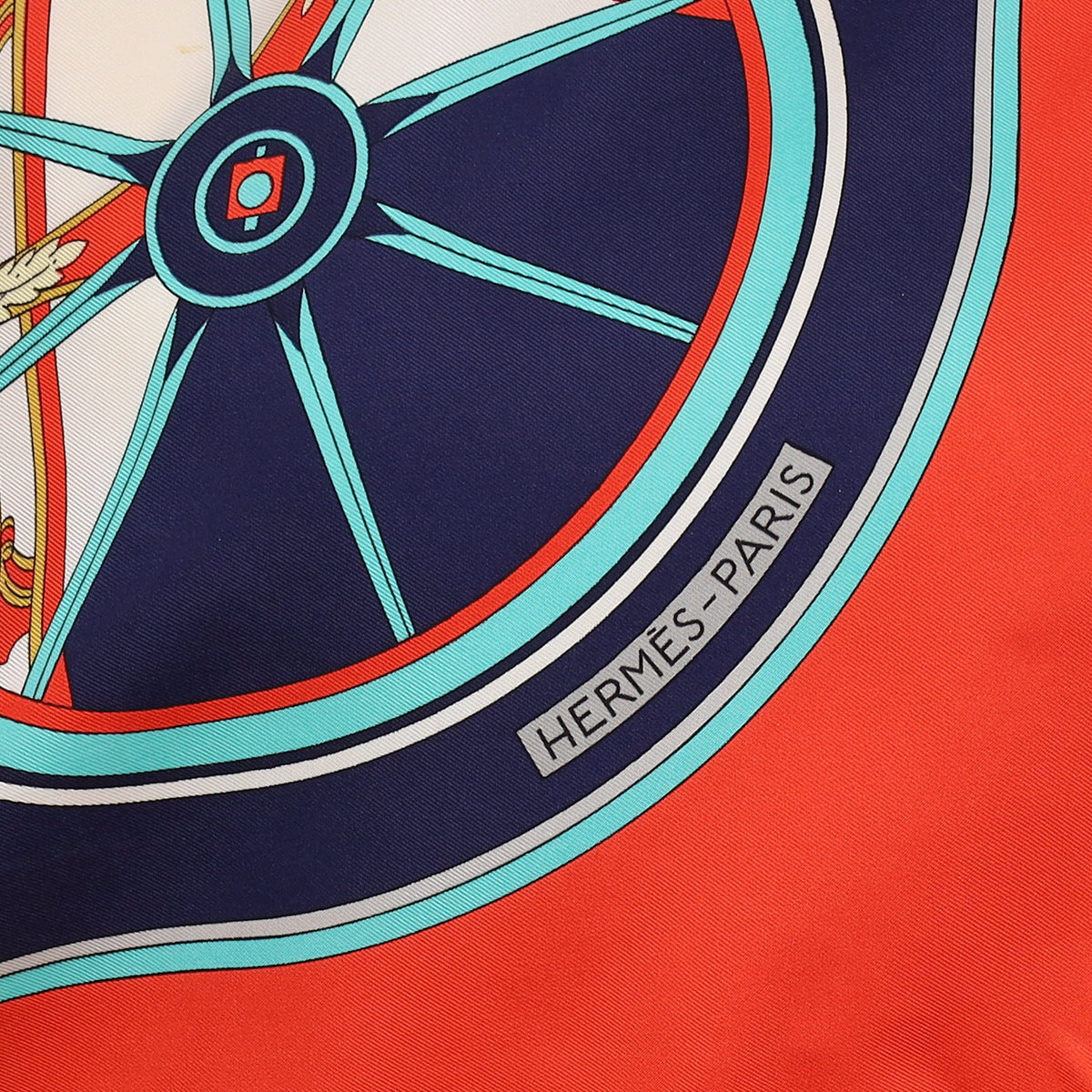 Hermès Washington’s Carriage Silk Scarf