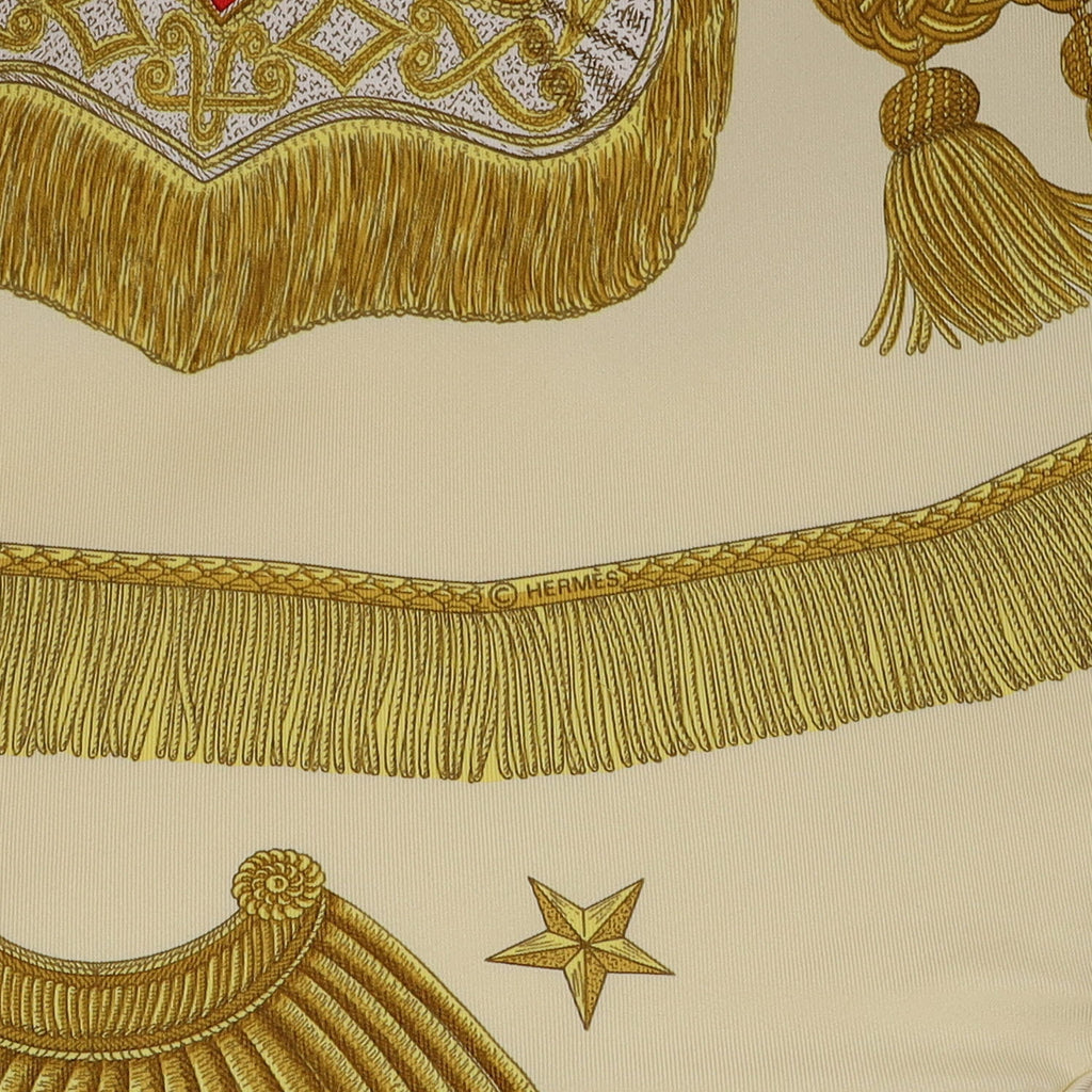 Hermès Poste Et Cavalerie Silk Scarf