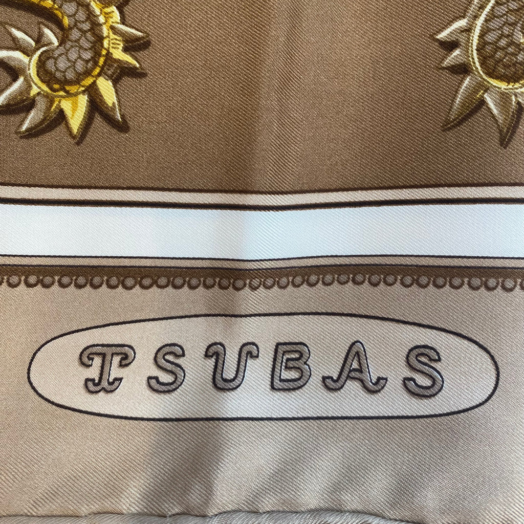Hermès Tsubas Silk Scarf
