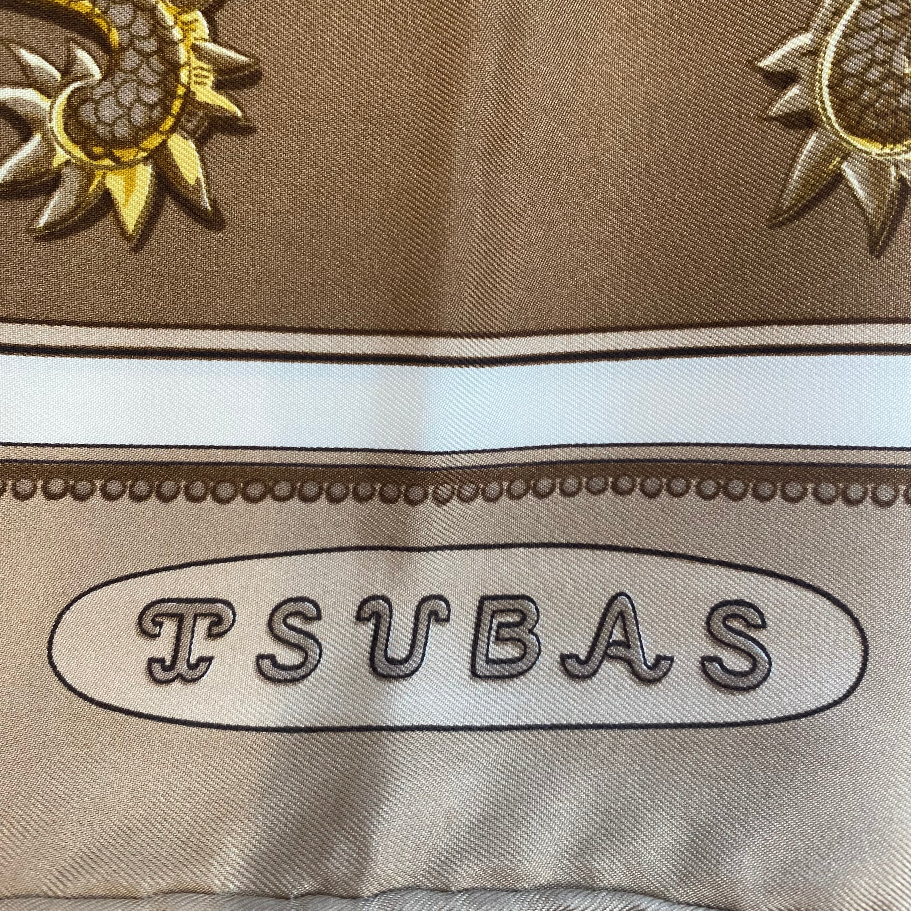 Hermès Tsubas Silk Scarf