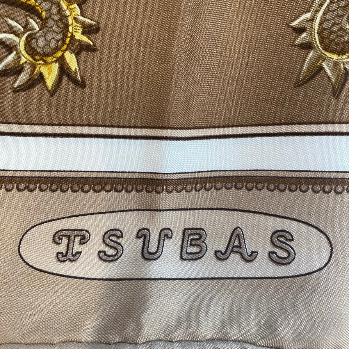 Hermès Tsubas Silk Scarf