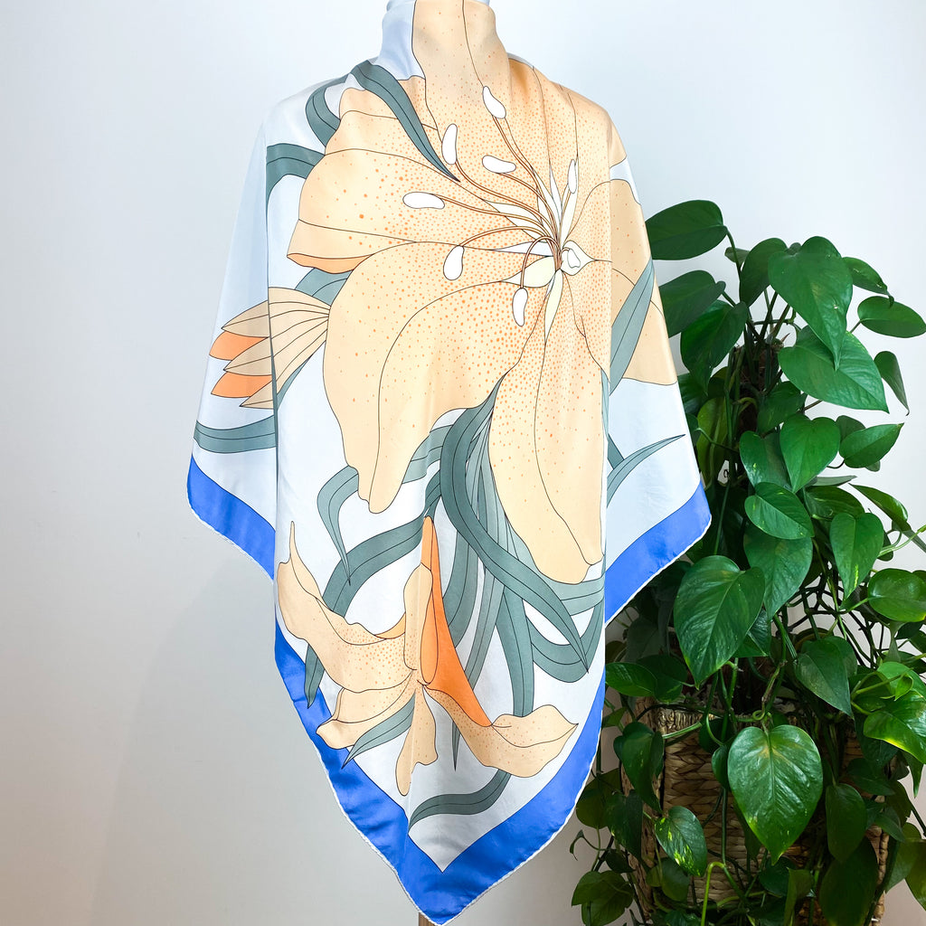 1980’s Gres Paris Vintage Silk Scarf