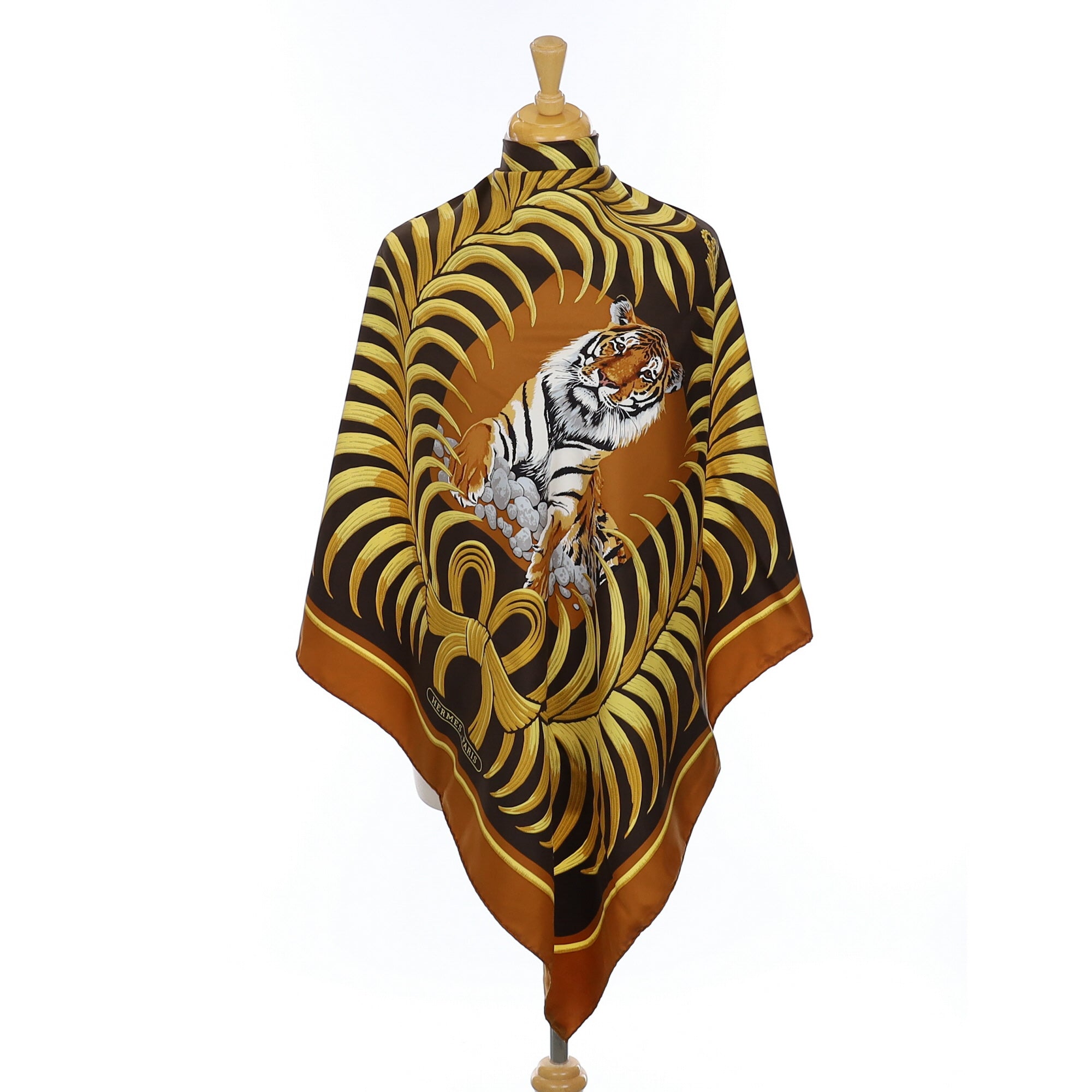 Hermès Tigre Royal Silk Scarf