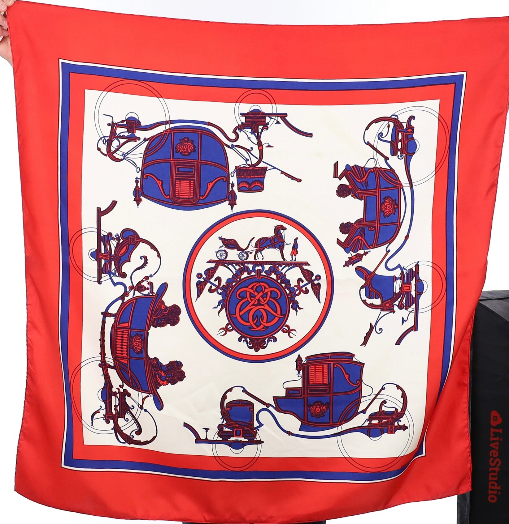 Hermès Silk Scarf