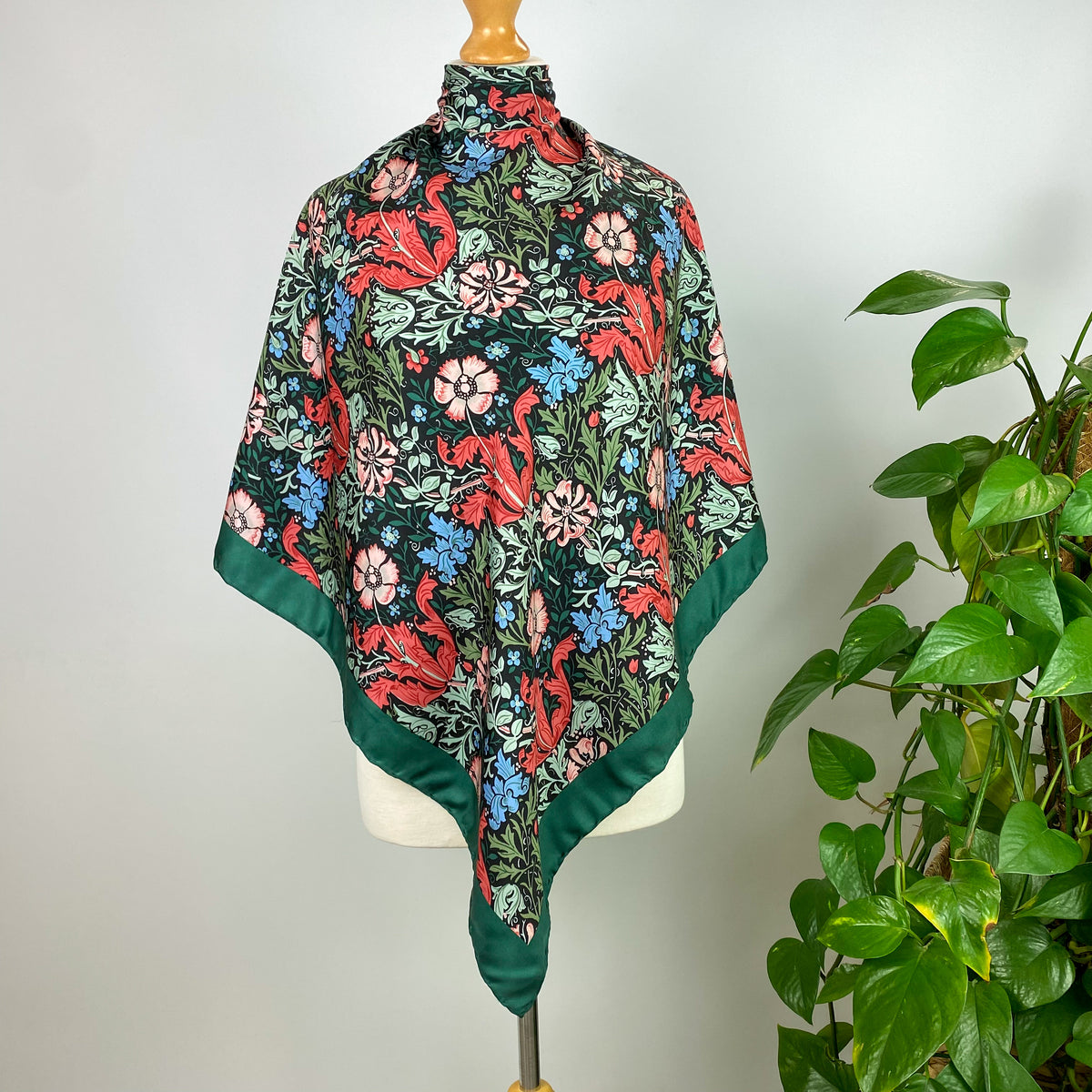 Beckford Floral Vintage Silk Scarf