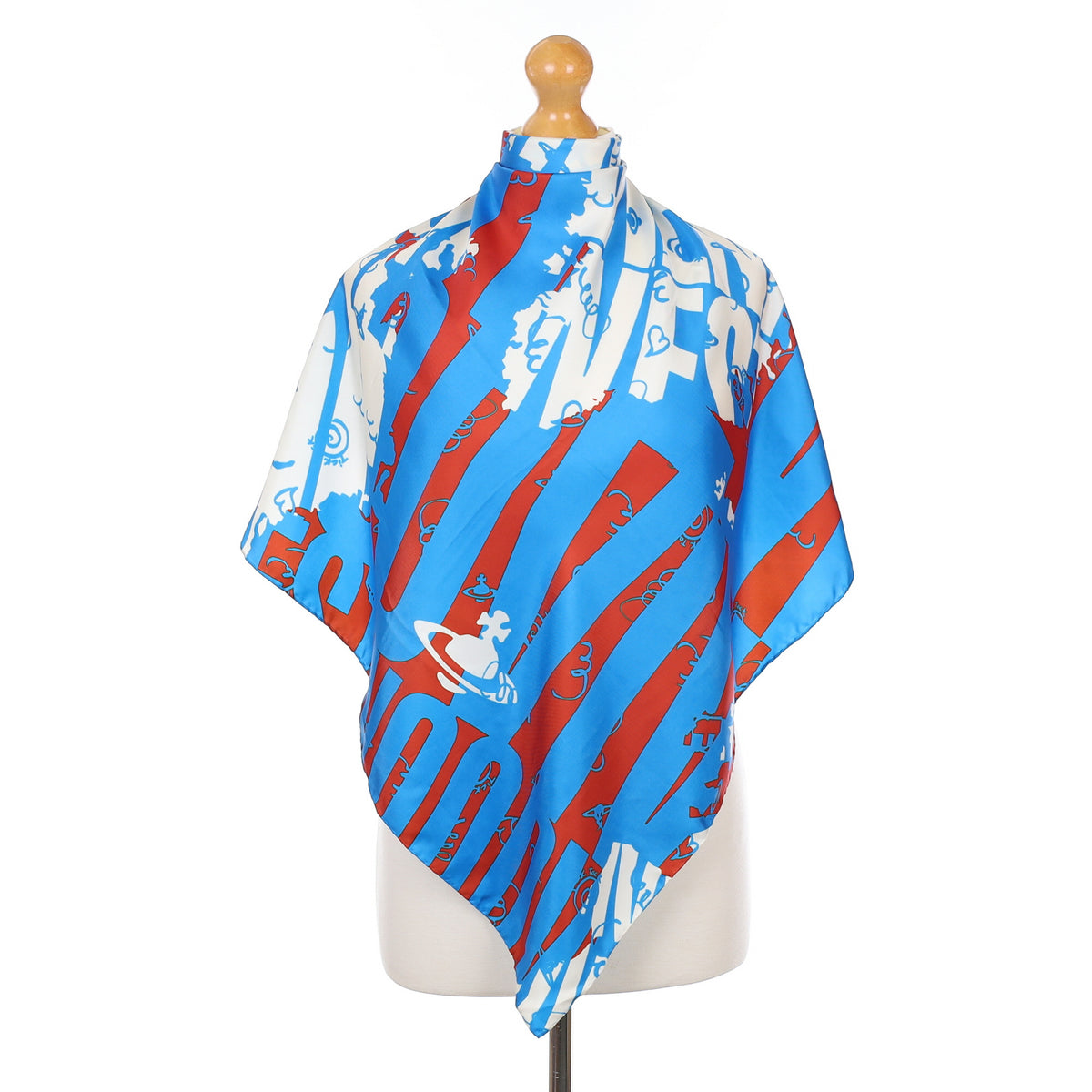 Brand New Boxed Vivienne Westwood Silk Scarf