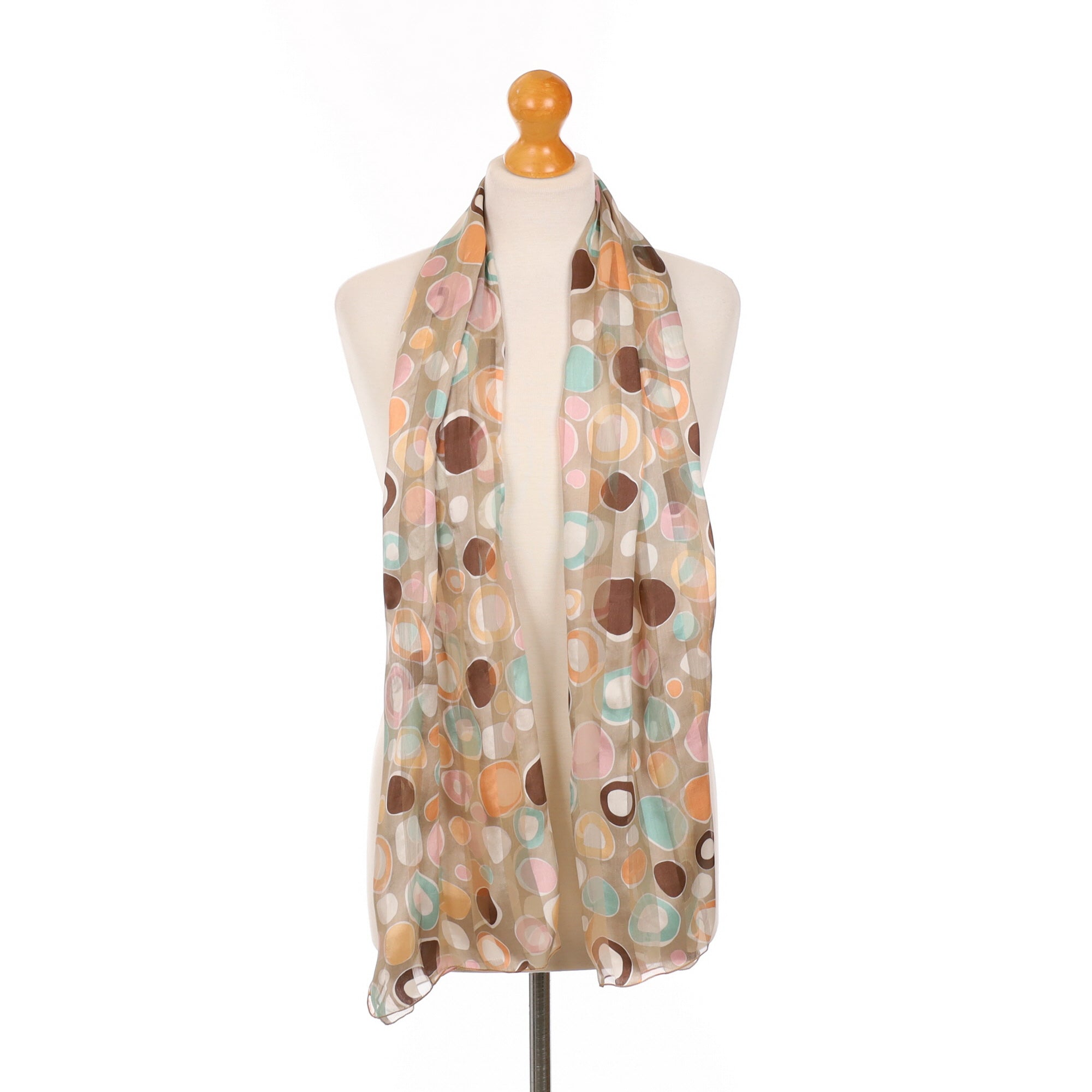 Jaeger Chiffon Silk Scarf