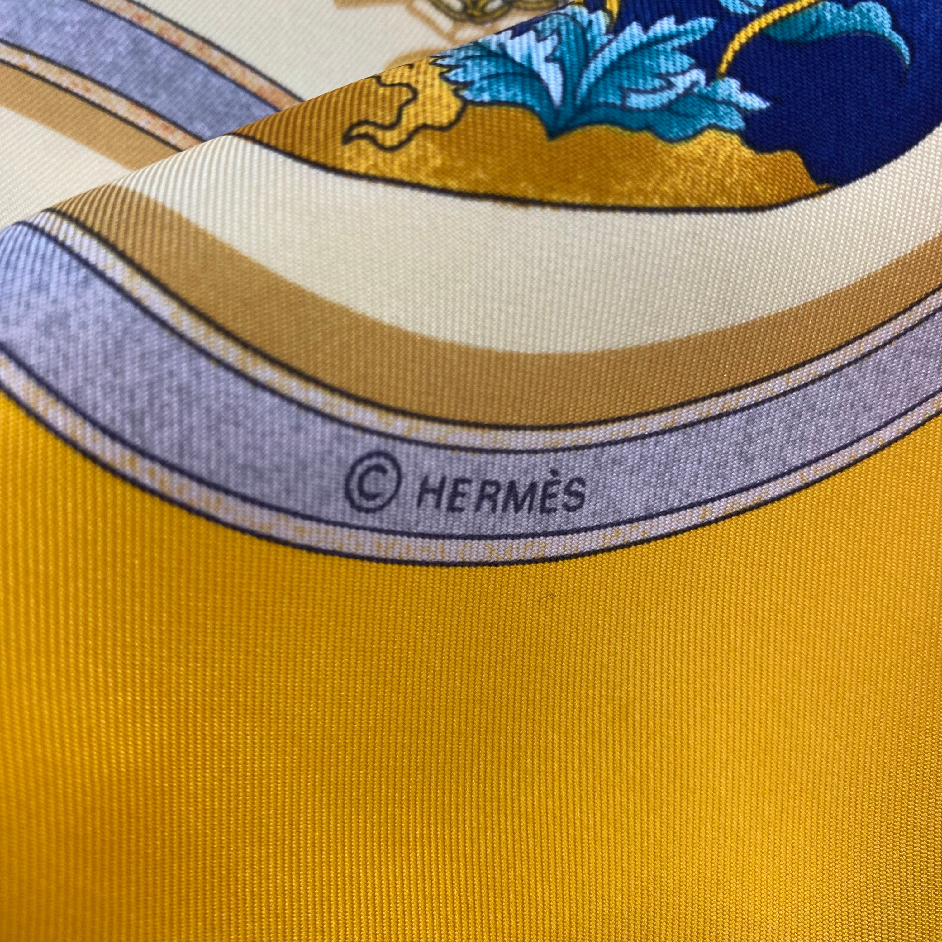 Hermès Qu ‘importe Le Flacon Silk Scarf